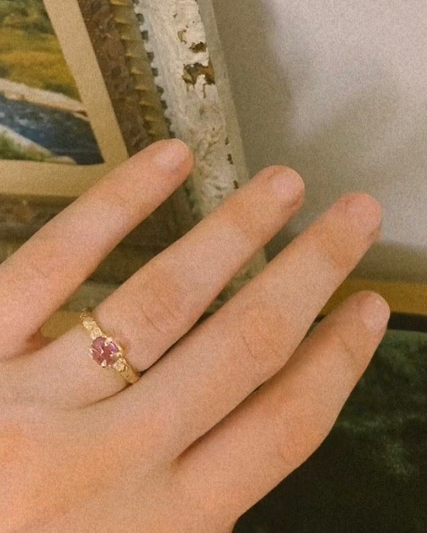 RYHN, Per Se Pink Sapphire Gold Ring