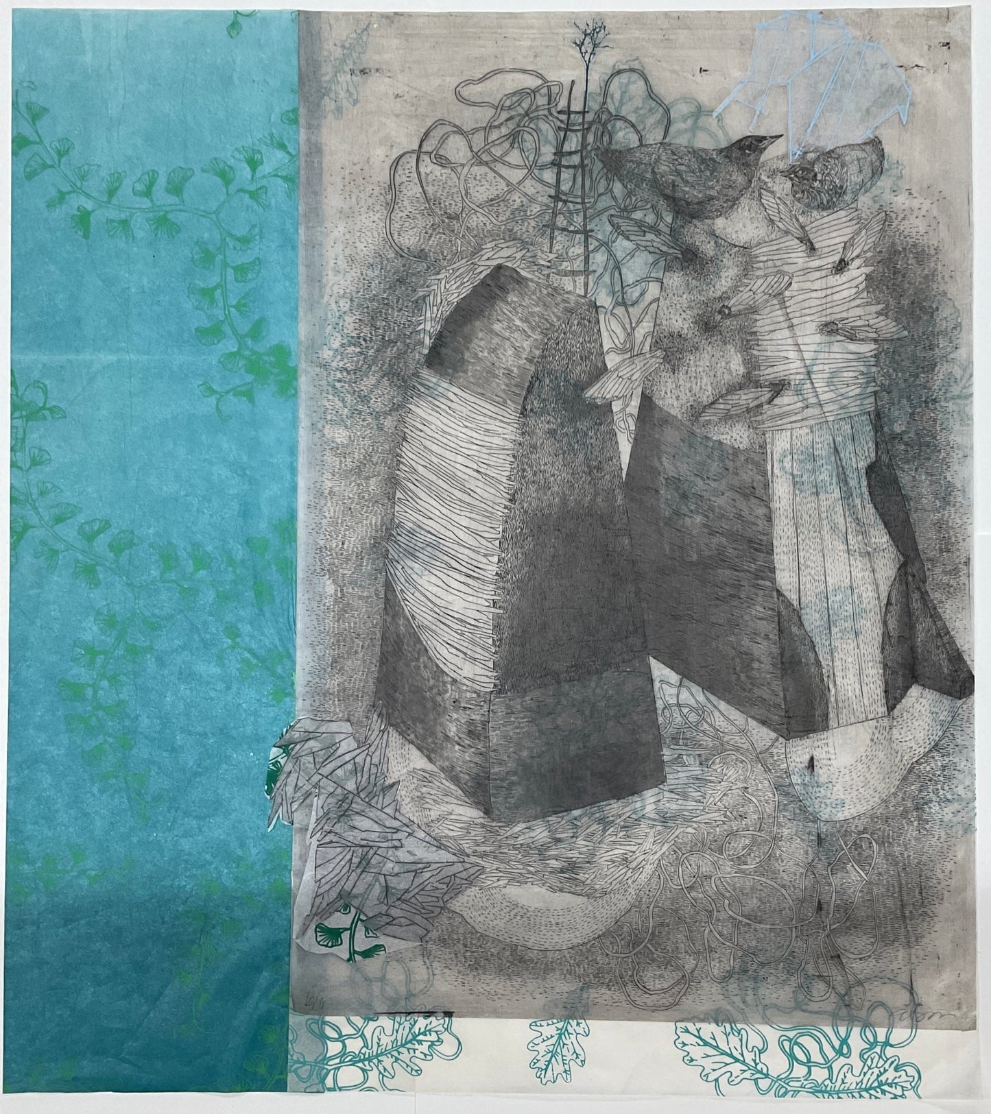Elizabeth D'Agostino, Behind the Garden Wall, Topography IV