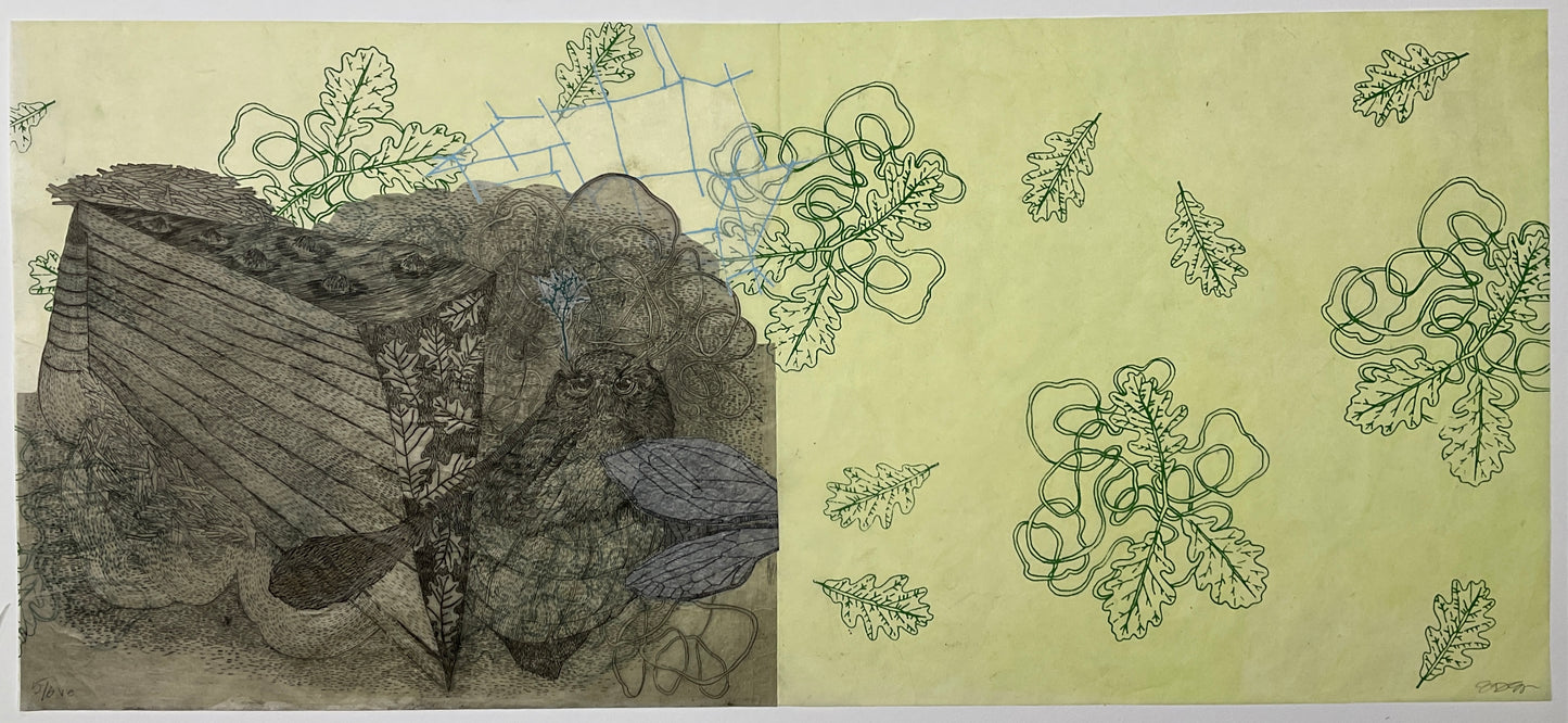 Elizabeth D'Agostino, Behind the Garden Wall, Topography Tales with Owl