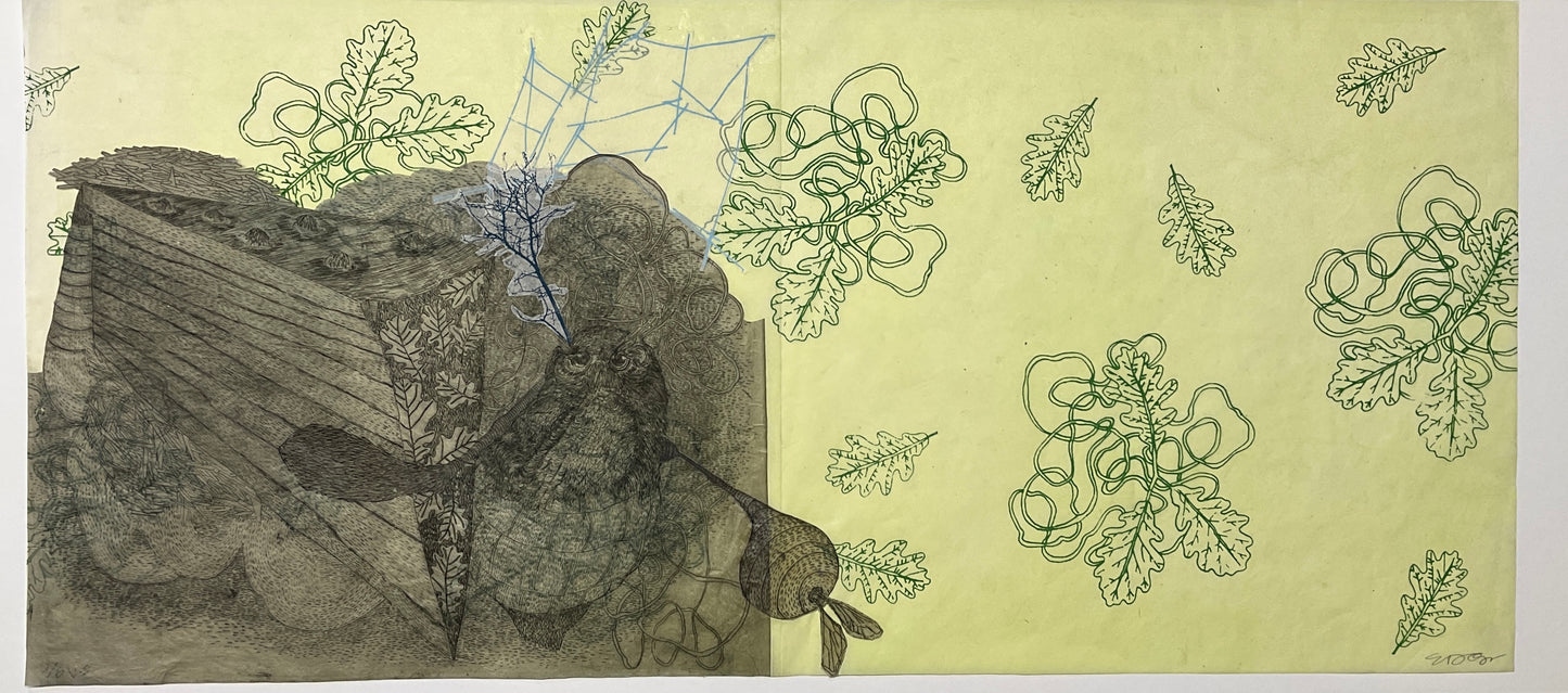 Elizabeth D'Agostino, Behind the Garden Wall, Topography Tales with Owl