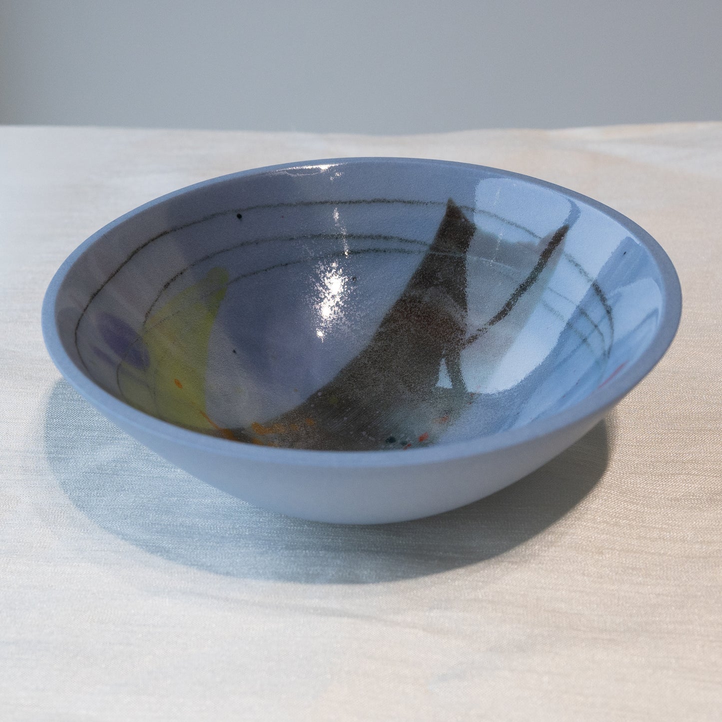 Dauma Stirbyte, Large Blue Snack Attack Bowl