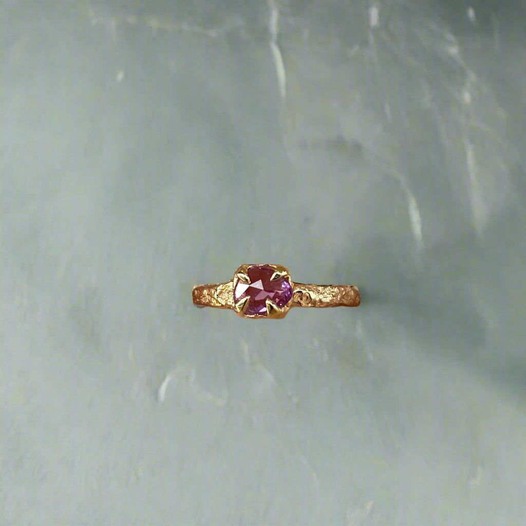 RYHN, Per Se Pink Sapphire Gold Ring