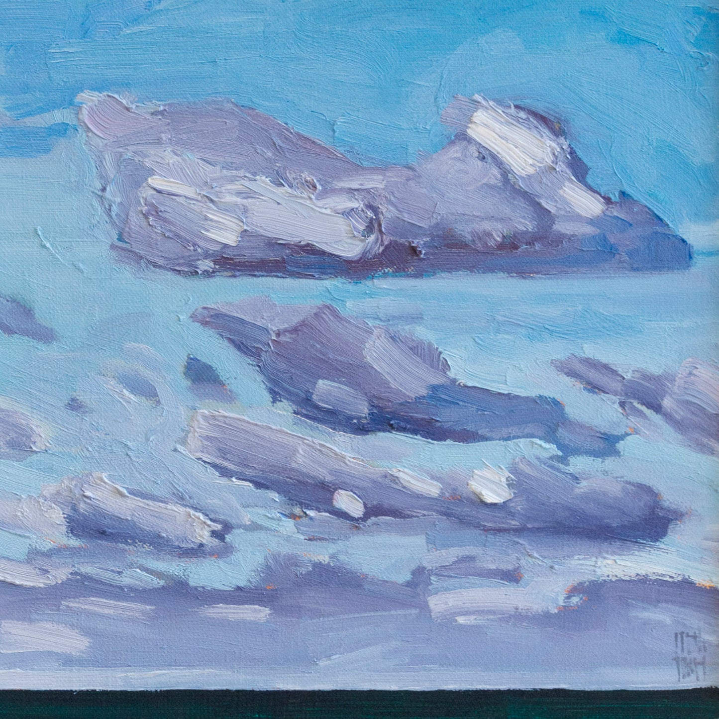 Stewart Jones, PURPLE CLOUDS_LAKE ONTARIO