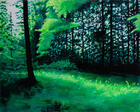 Lee Stewart, Second Location: Wooded Area