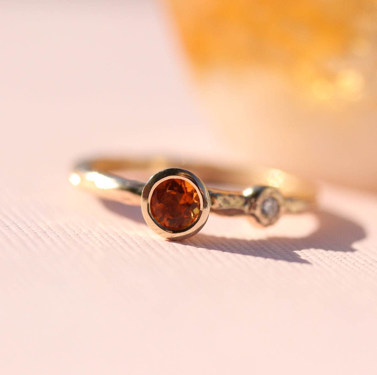 Kathryn Rebecca, Citrine Stacking Ring