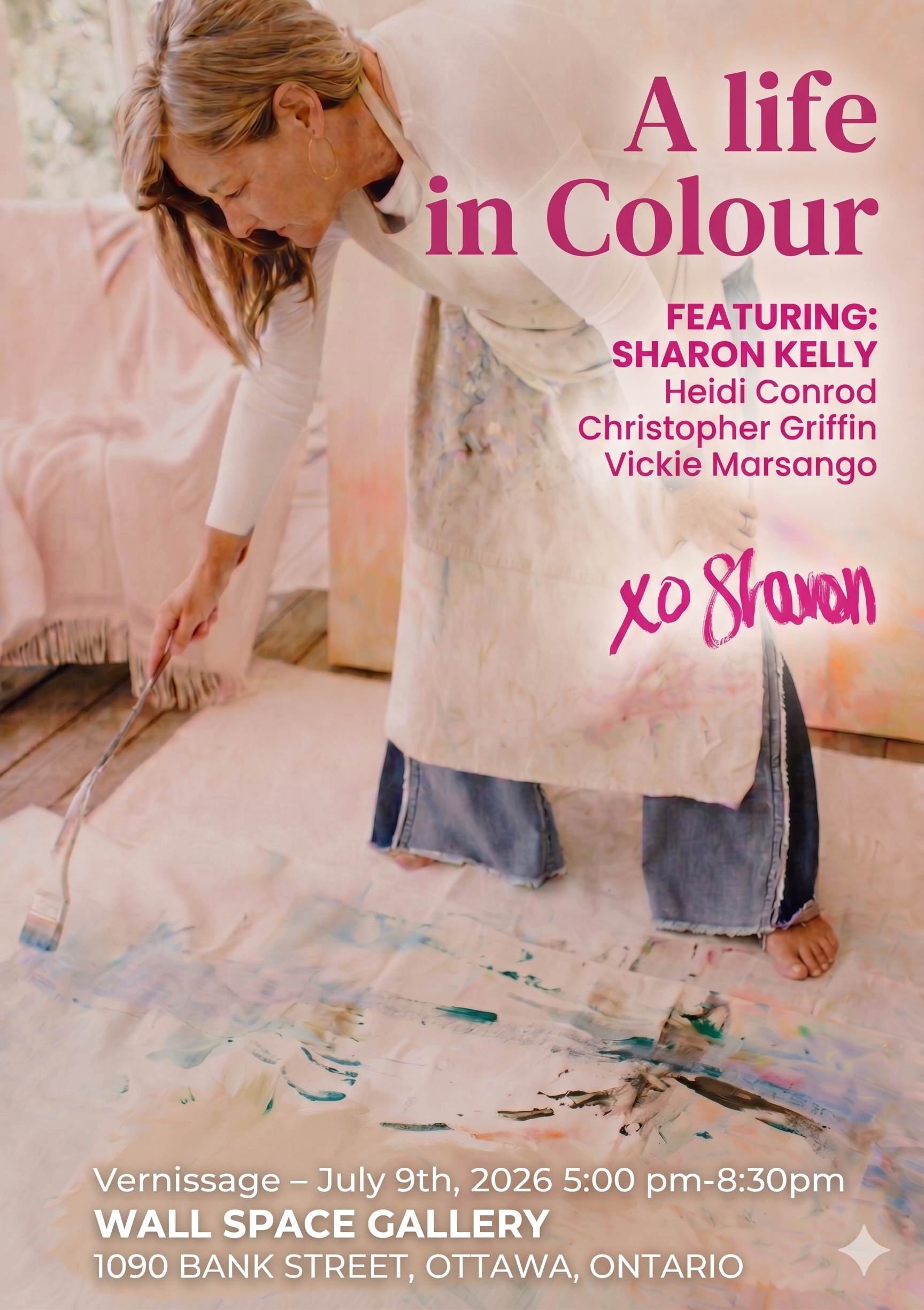 Sharon Kelly | A life in Colour | July 9 – 25