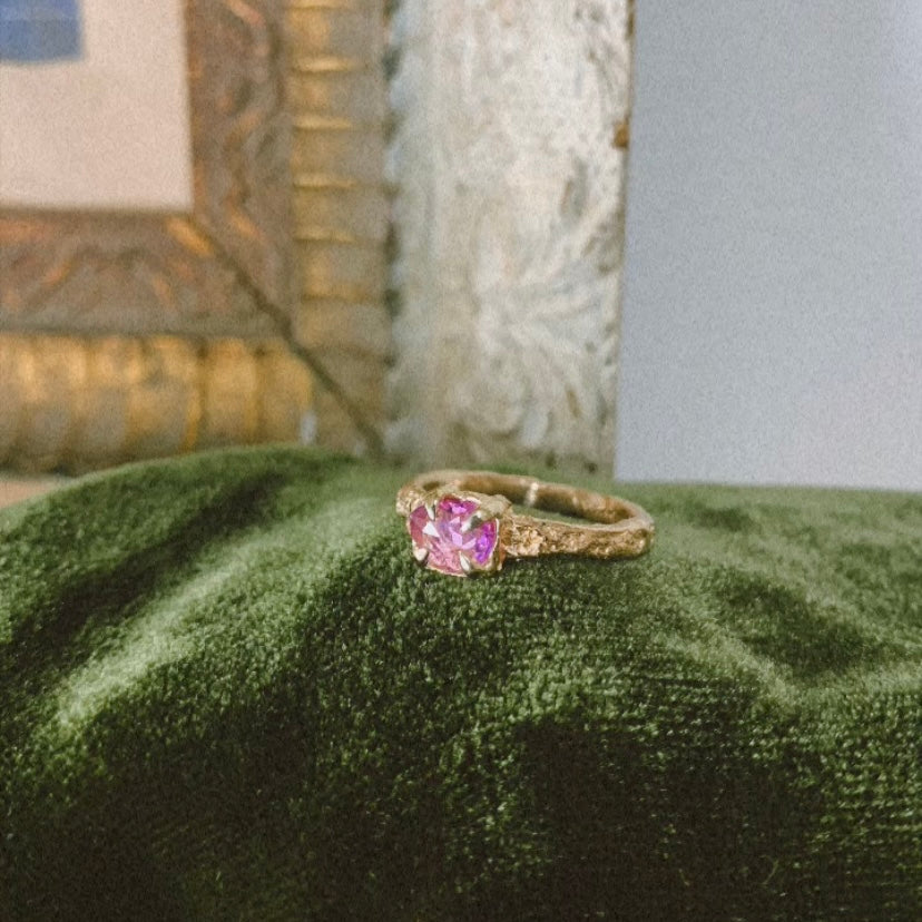 RYHN, Per Se Pink Sapphire Gold Ring-7