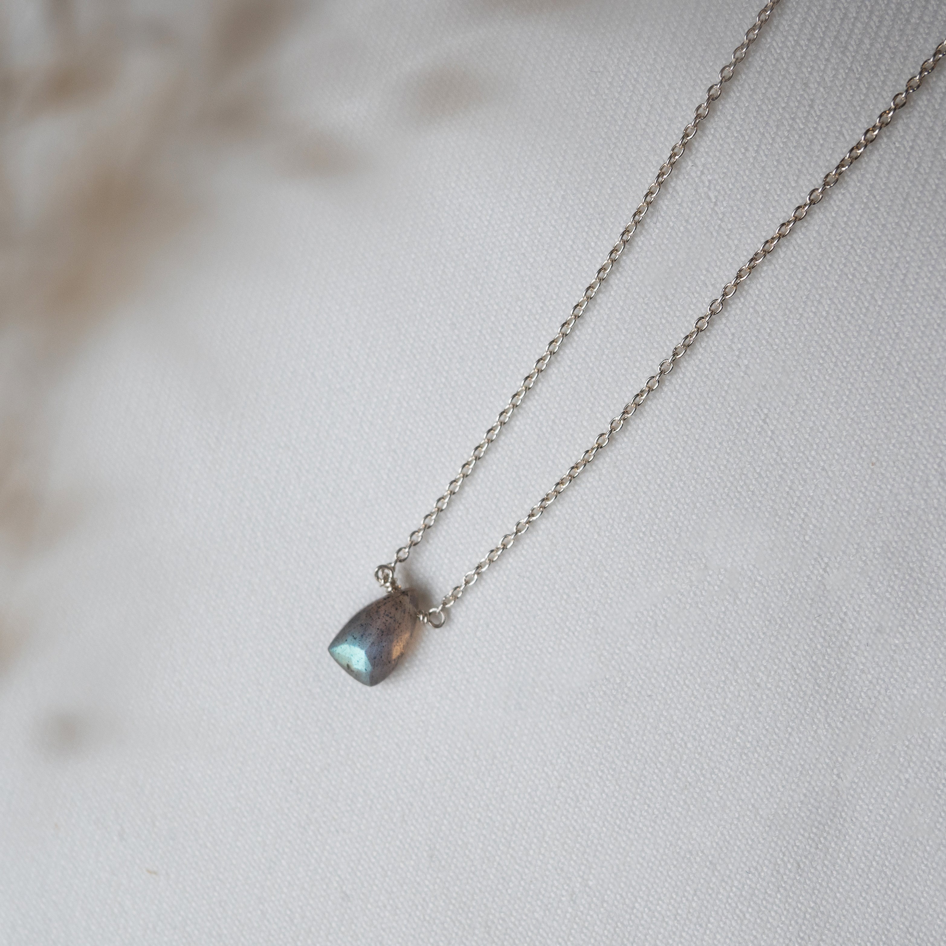 Kathryn Rebecca, Faceted Labradorite Necklace