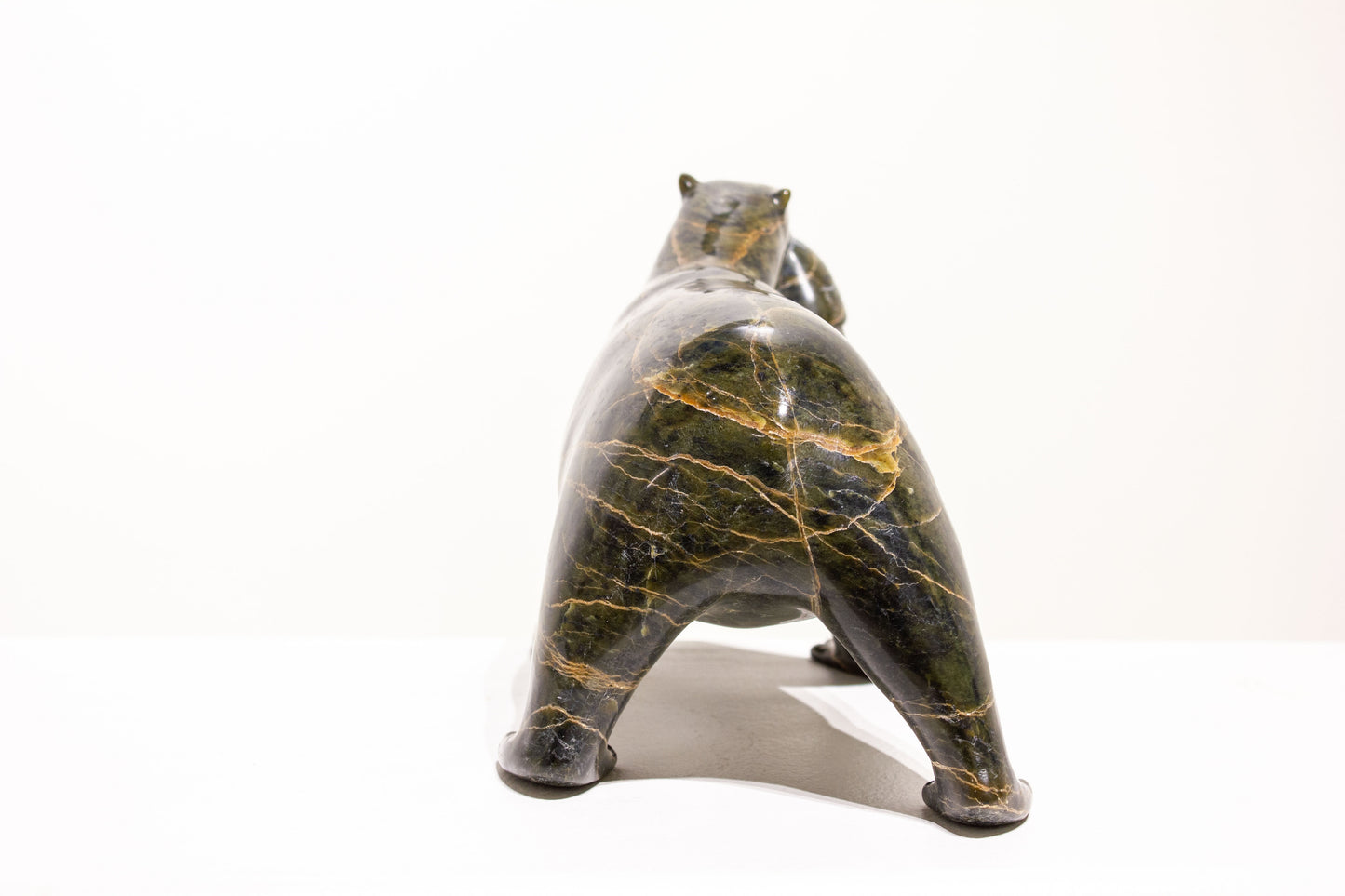 Paulassie Pootoogook, Bear with Arctic Char