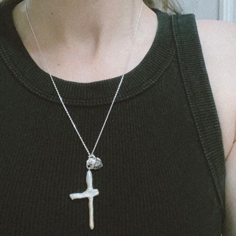 RYHN, Cross Sorrow Necklace-4