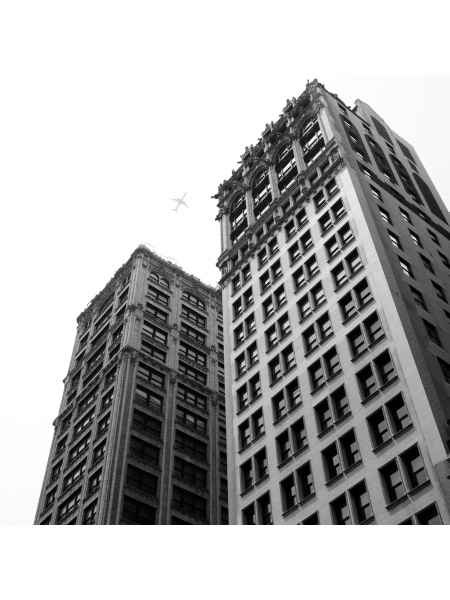 Jordan Craig, Ornate Towers with Airplane-1