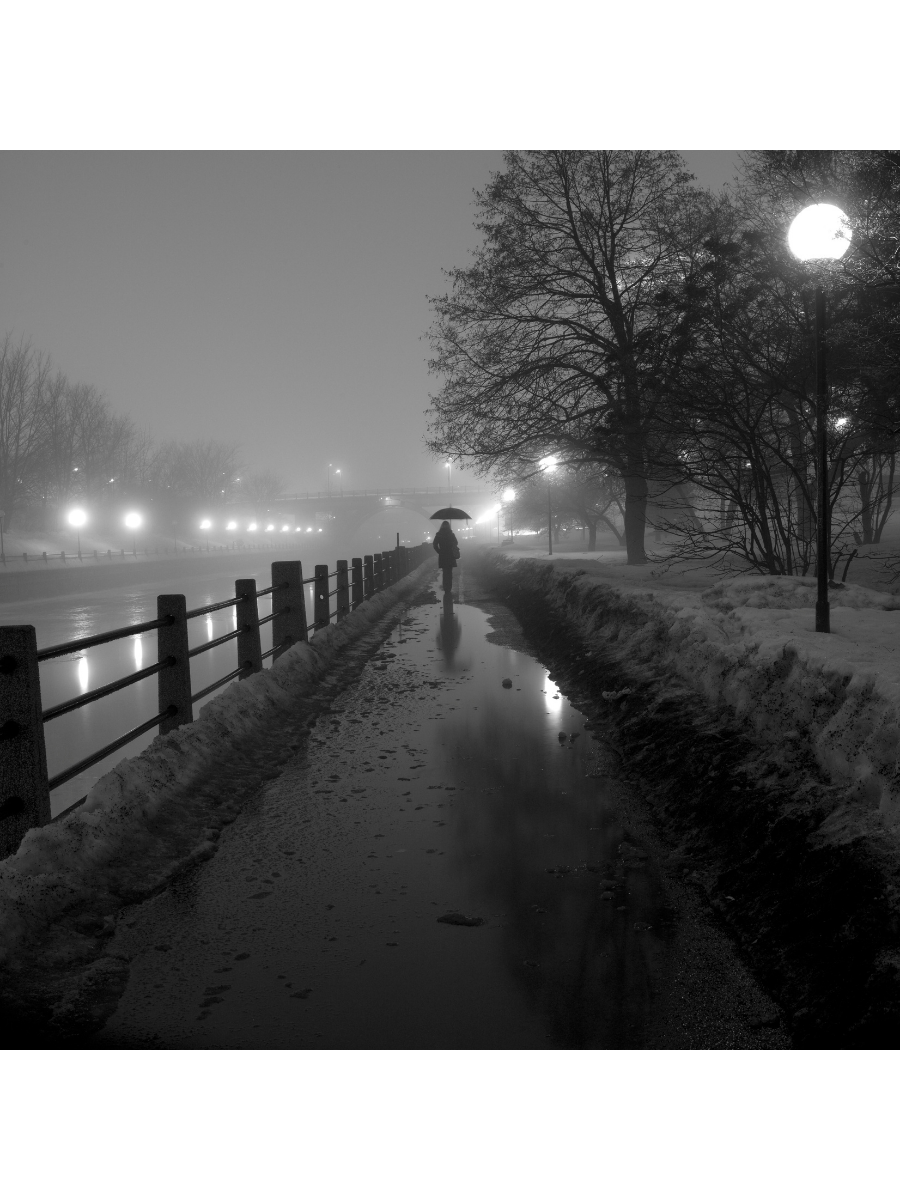 Jordan Craig, Rainy Walk-1