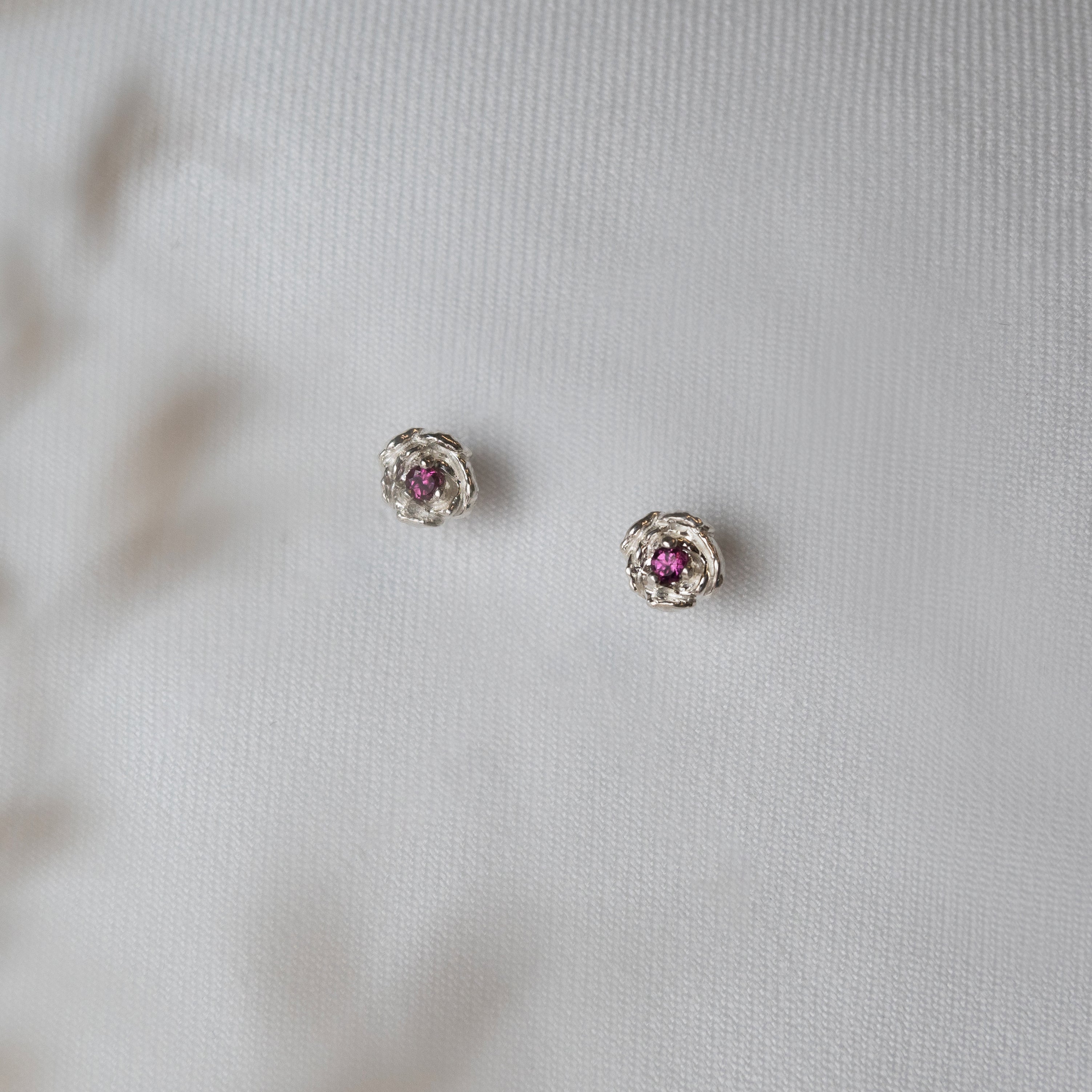 Kathryn Rebecca, Peony Stud Earrings-3