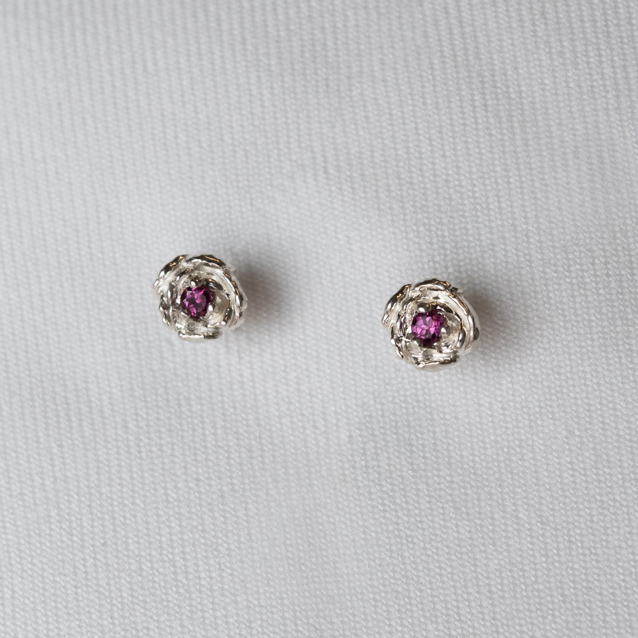 Kathryn Rebecca, Peony Stud Earrings