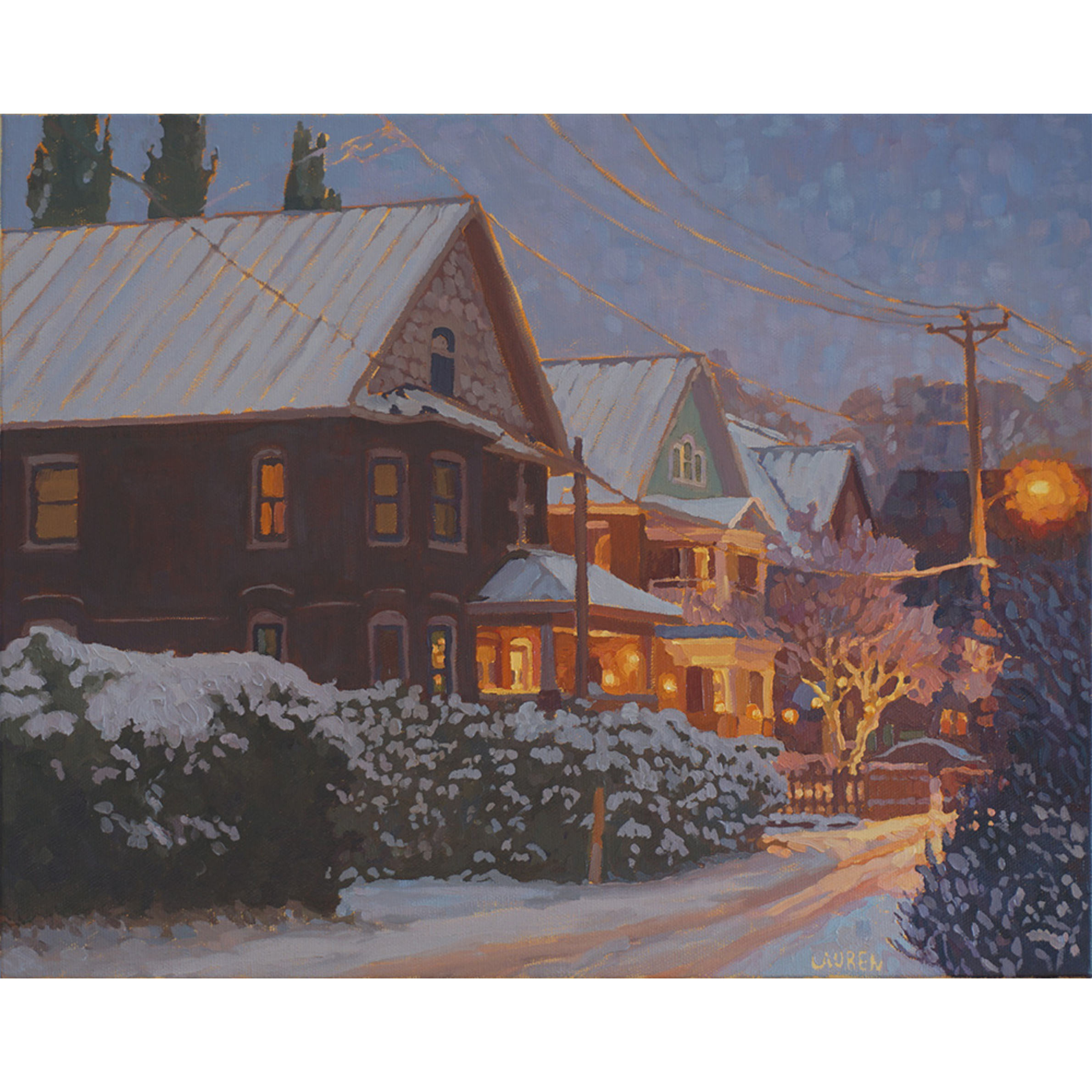 Lauren Mercer-Smail, Rue Wright