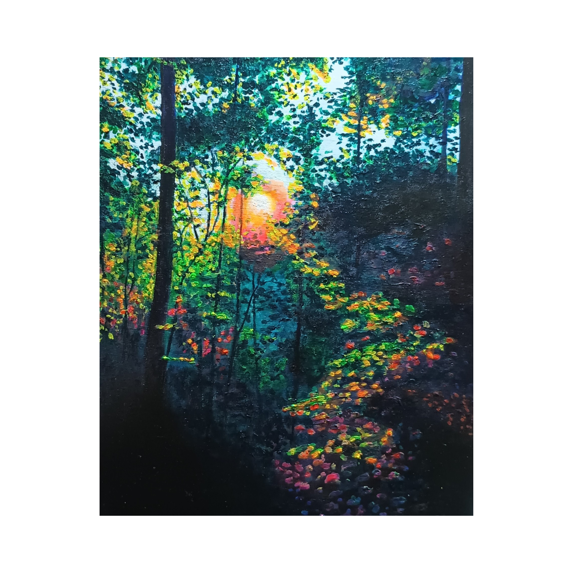 Lee Stewart, Leaves in the Wind