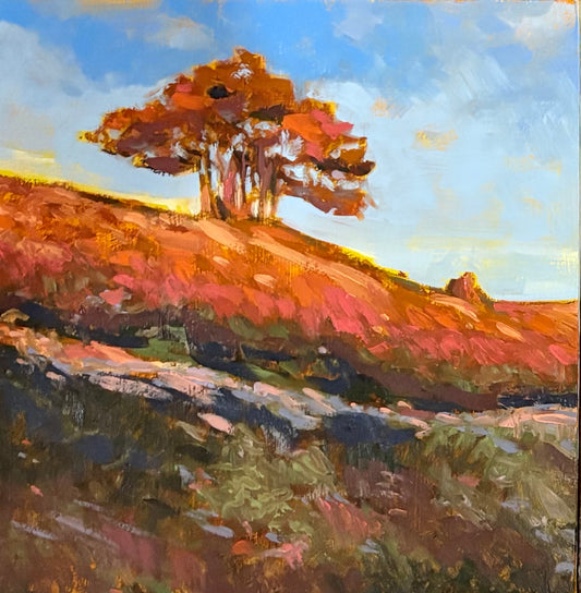 Brandon McVittie, AMBER LIGHT TO THE SEA (Triptych)