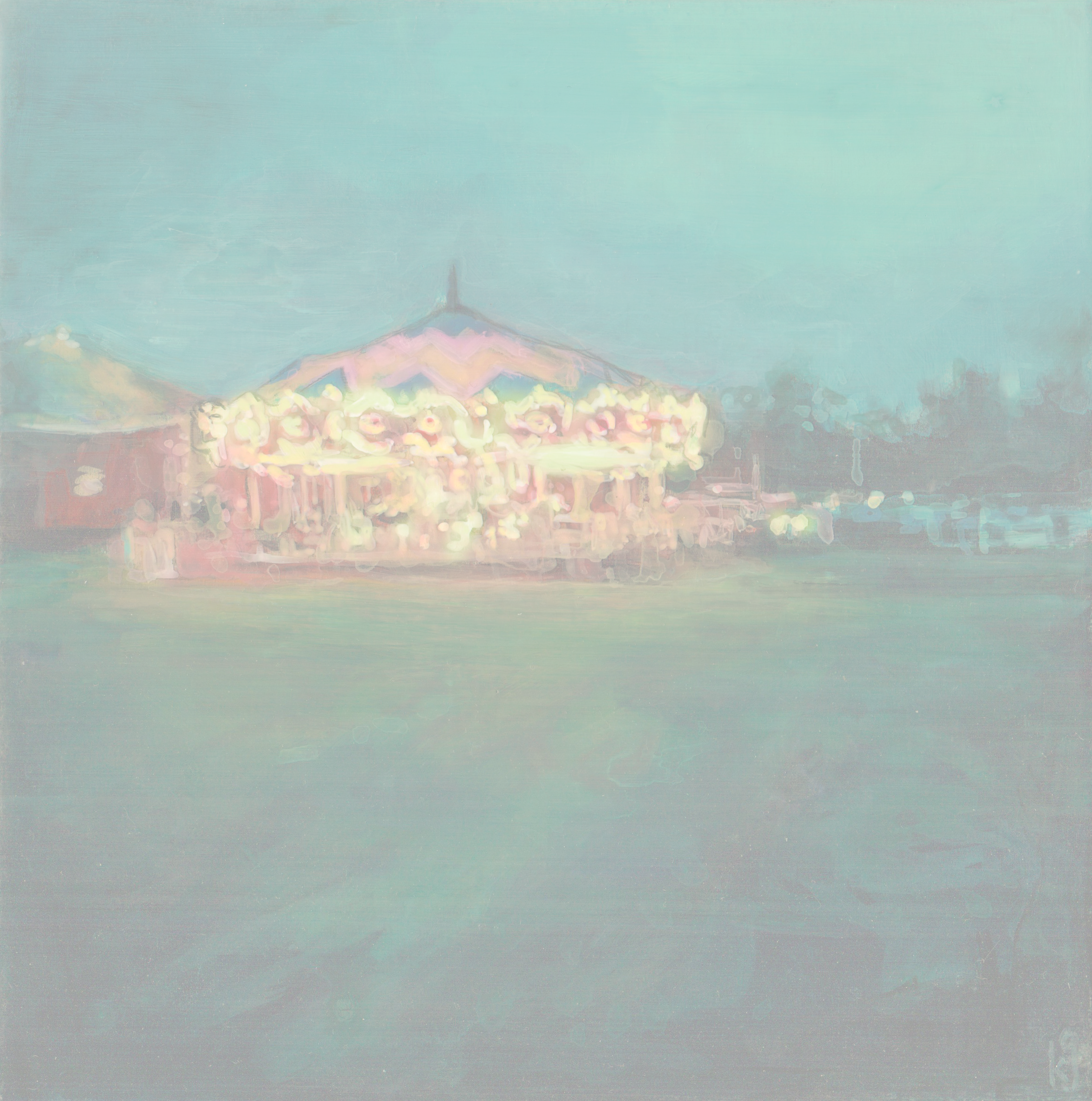 Kelly Grace, ACQUIRED | Study for "Millbrook Fair"