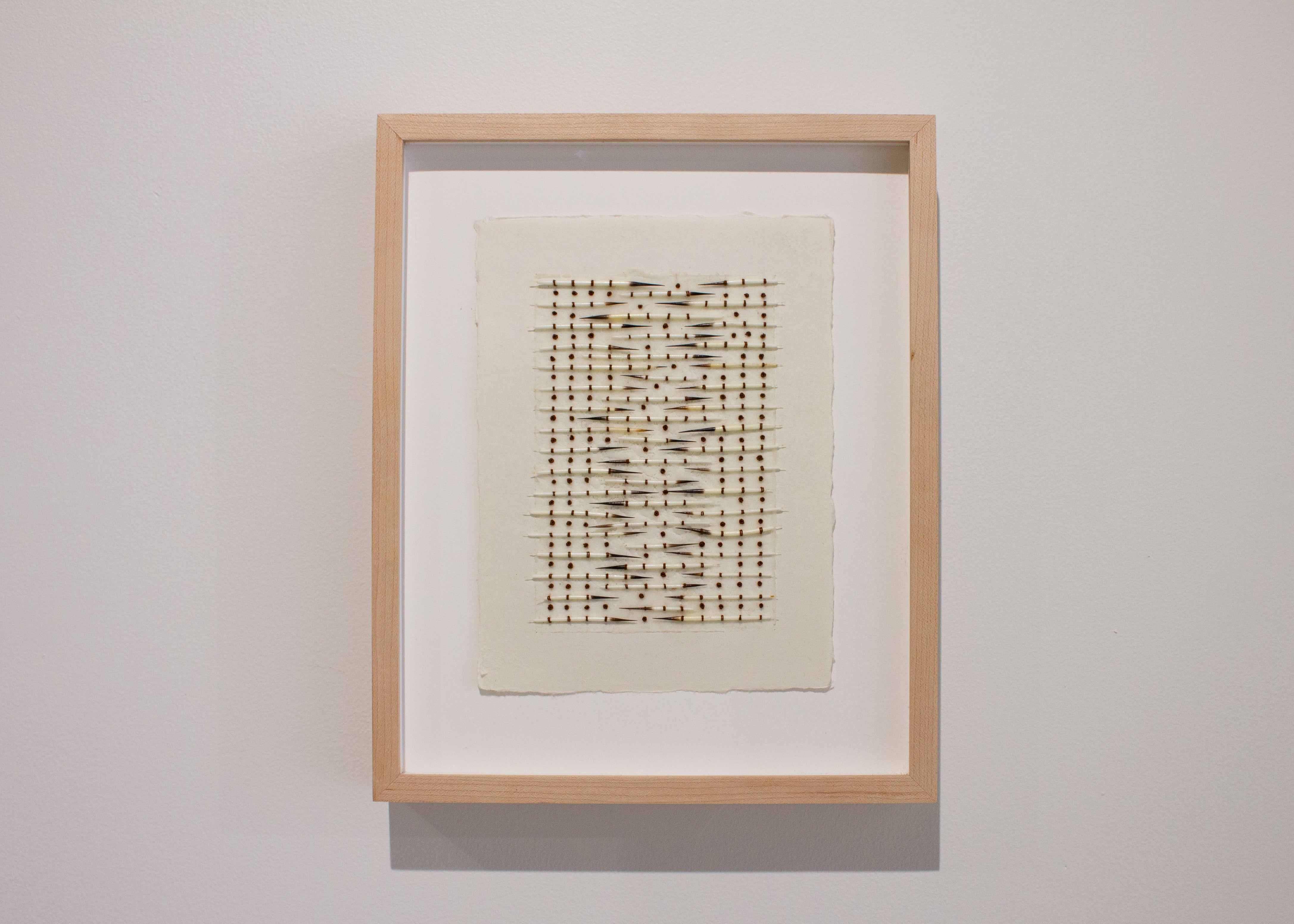 Ava Roth, Porcupine Quills and French Knots
