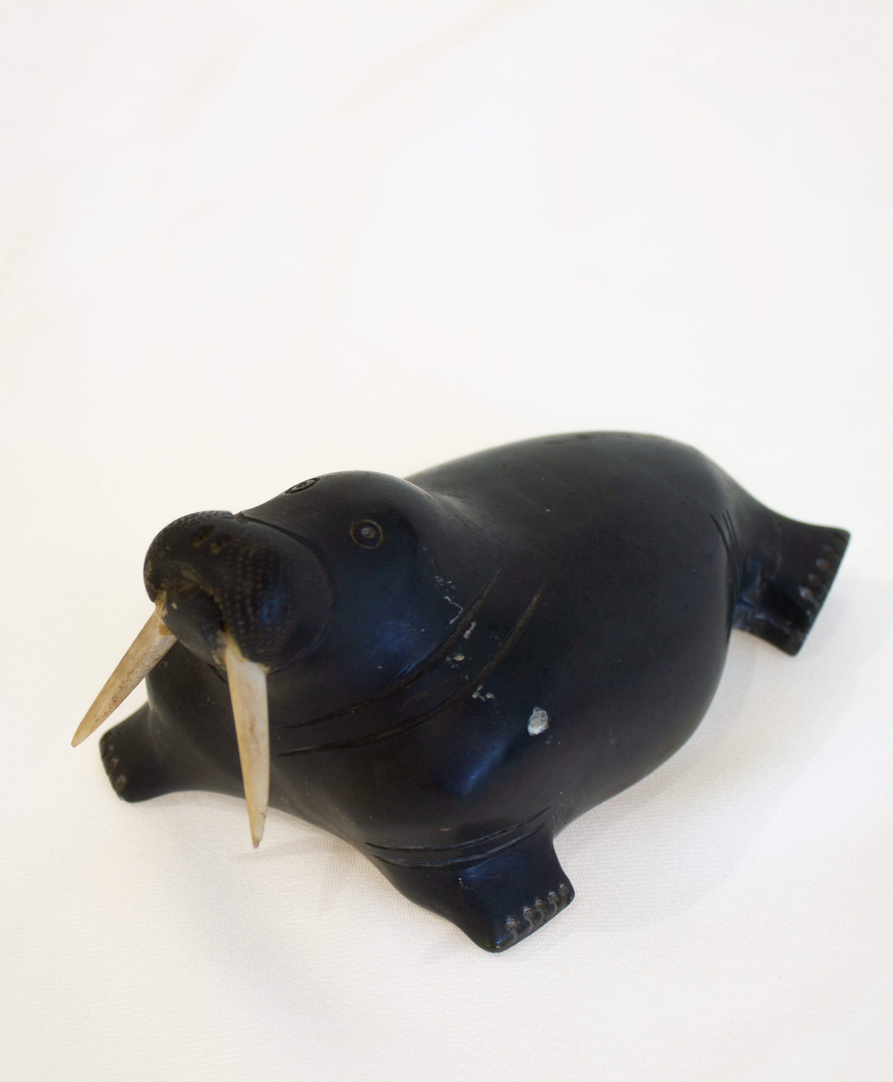 Walrus, Unidentified Artist, signed Jimmy (Inukjuak, Port Harrison)-1