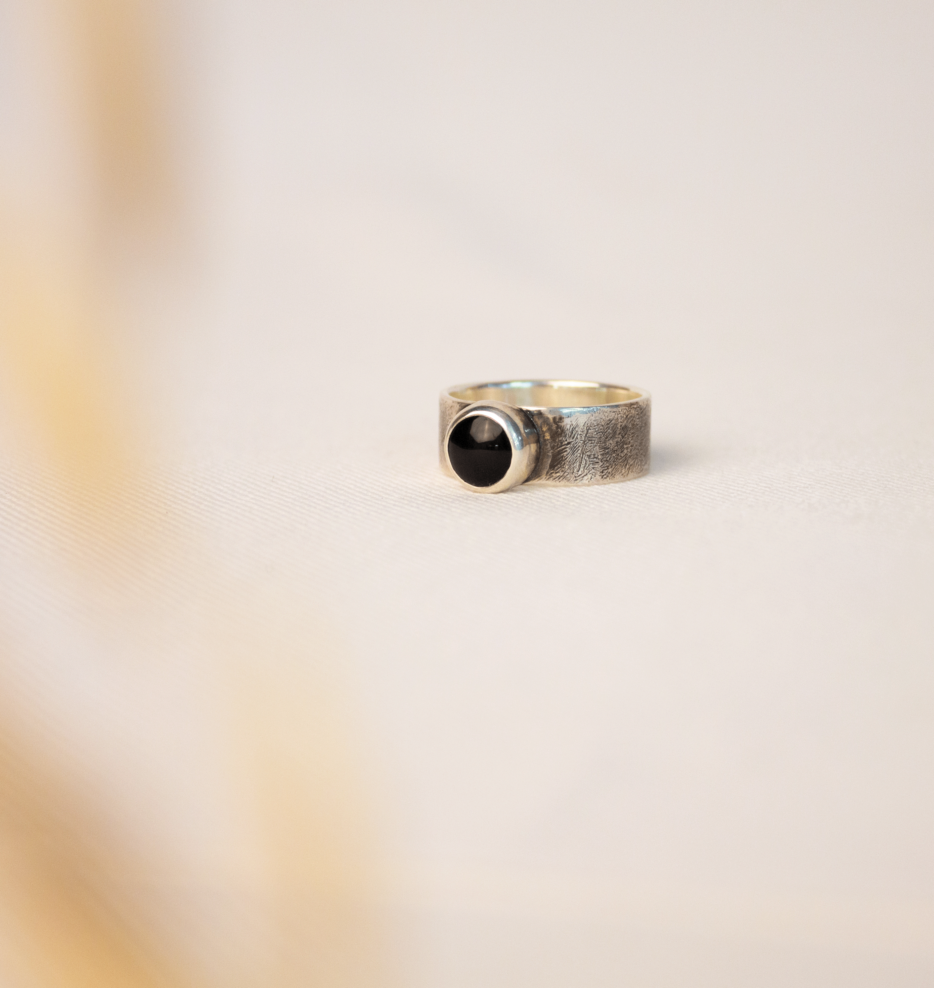Galili Ellis, Black Onyx Ring-1