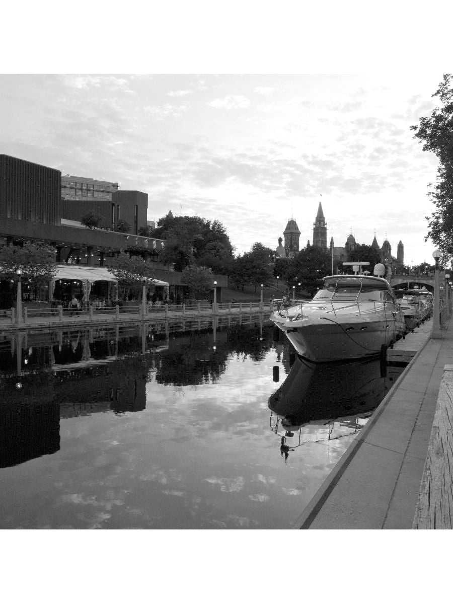 Jordan Craig, Canal Boat Reflections-1