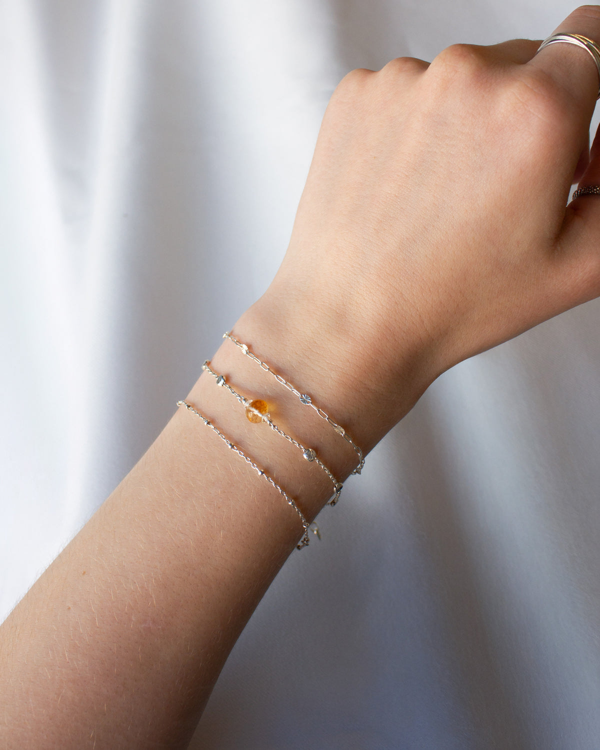 Kathryn Rebecca, Citrine Gemstone Bracelet-2