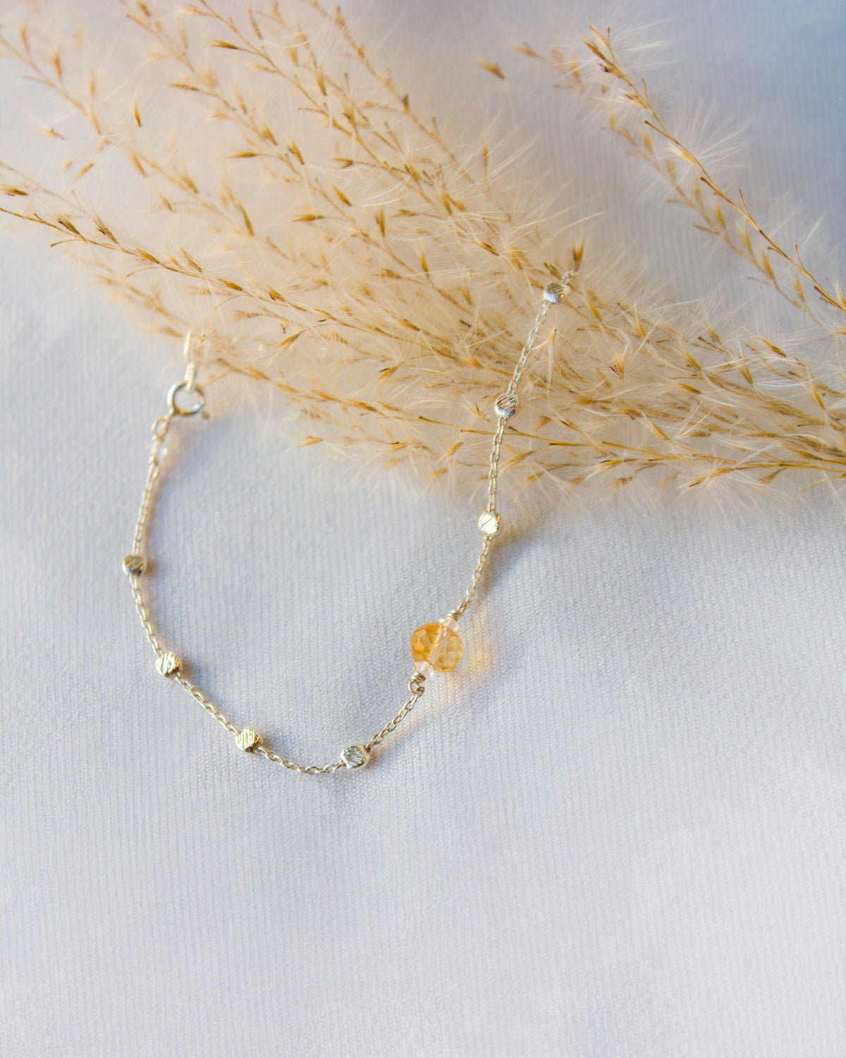 Kathryn Rebecca, Citrine Gemstone Bracelet-1