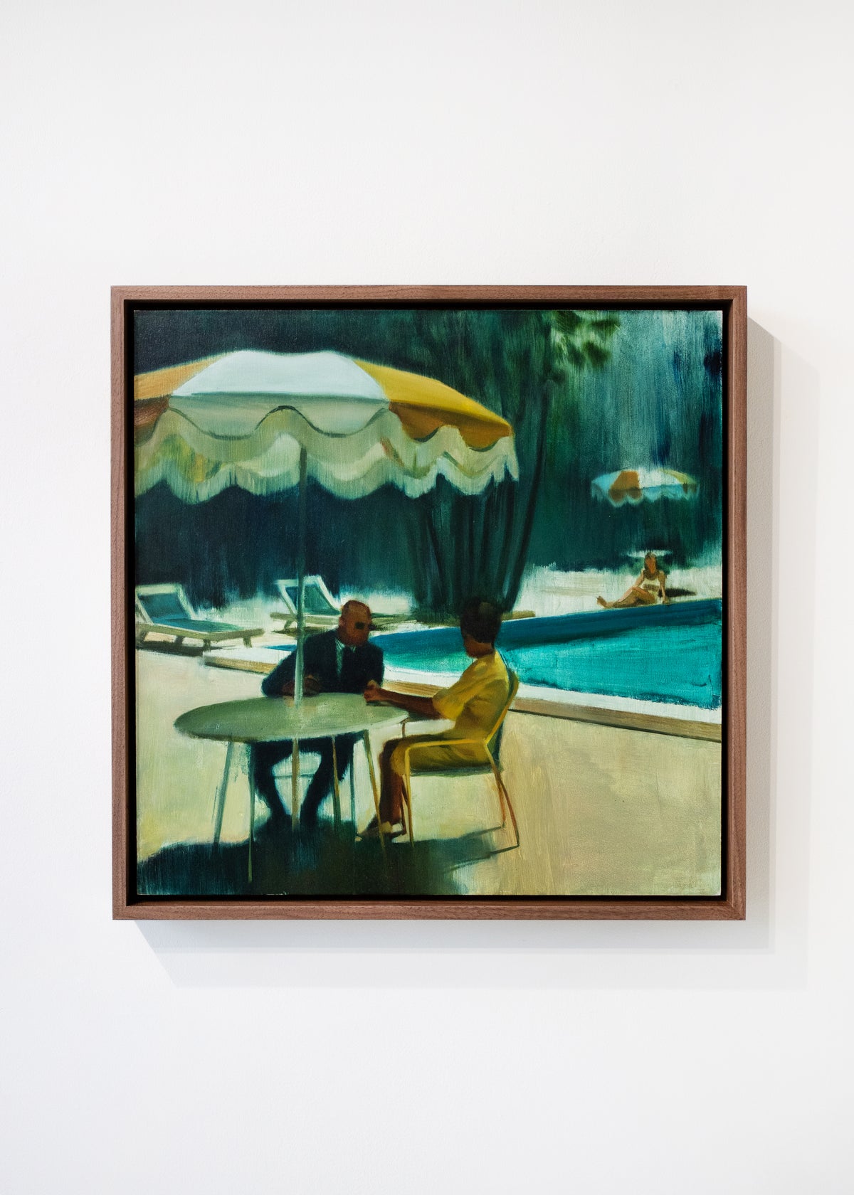 Andrew Beck, Study of a yellow parasol-2
