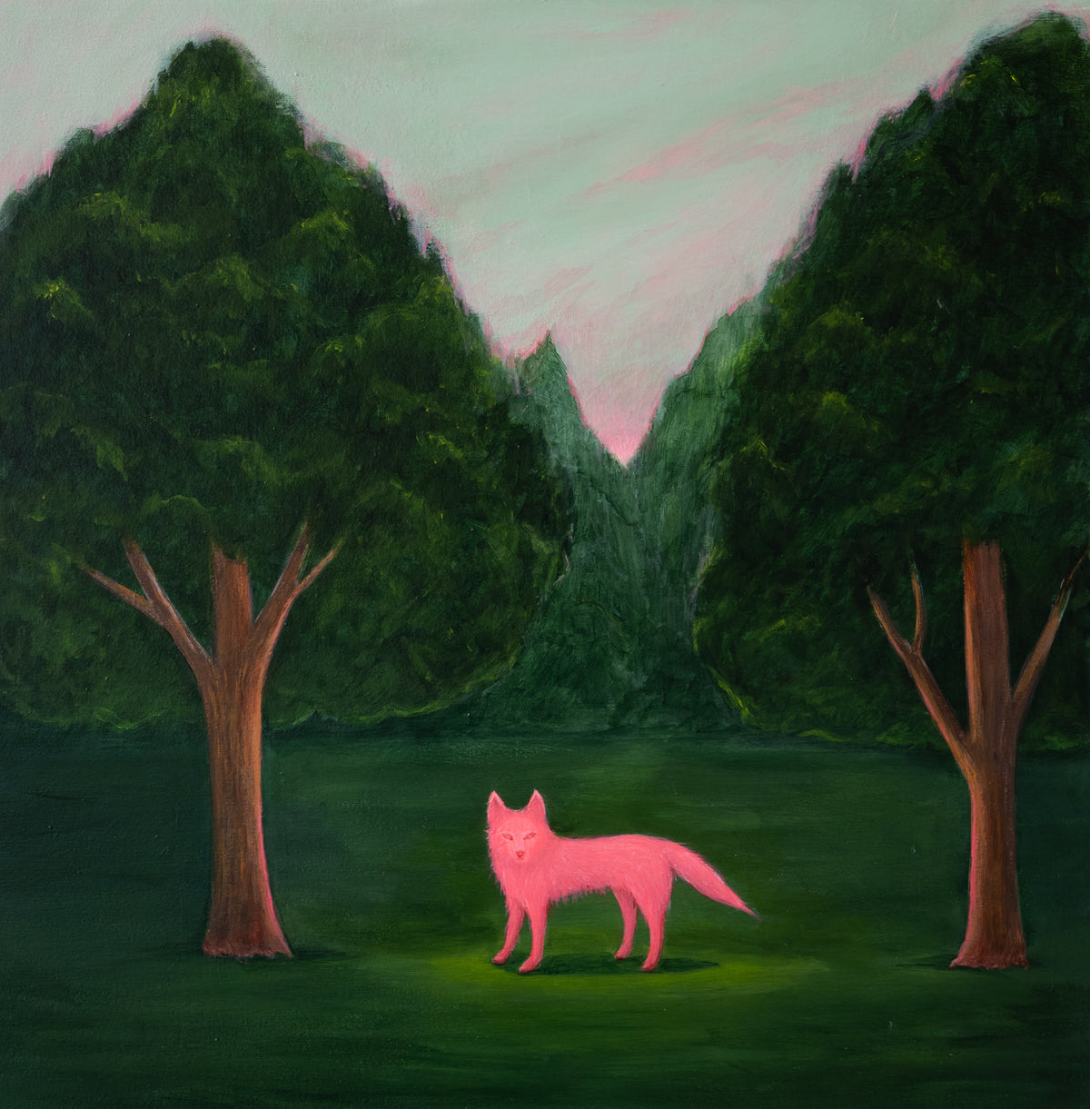 Patti Normand, Pink Untitled-3