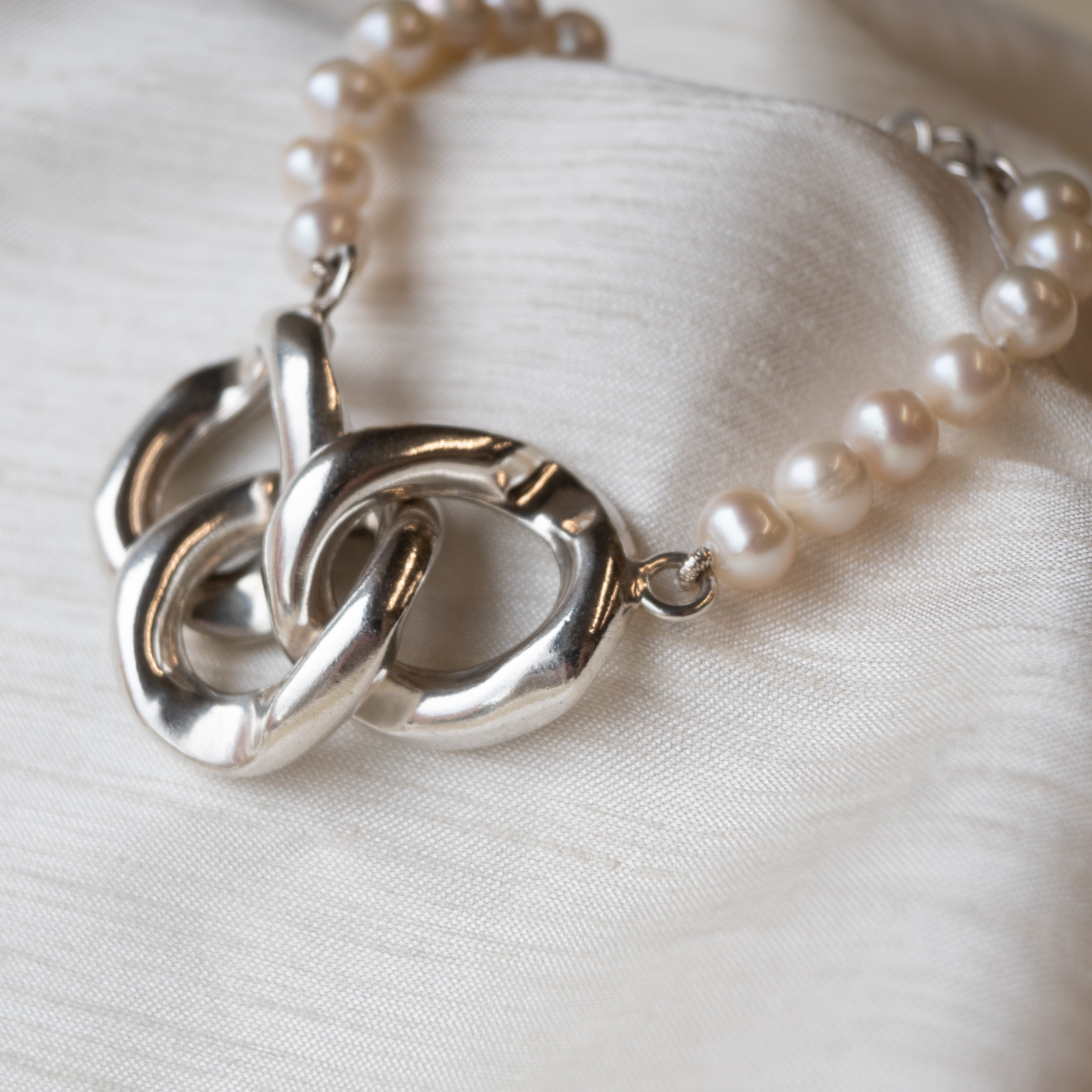 Alexandra Temple, Silver Moon Bracelet