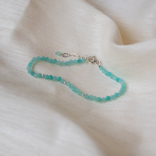 Alexandra Temple, Amazonite Silver Bracelet