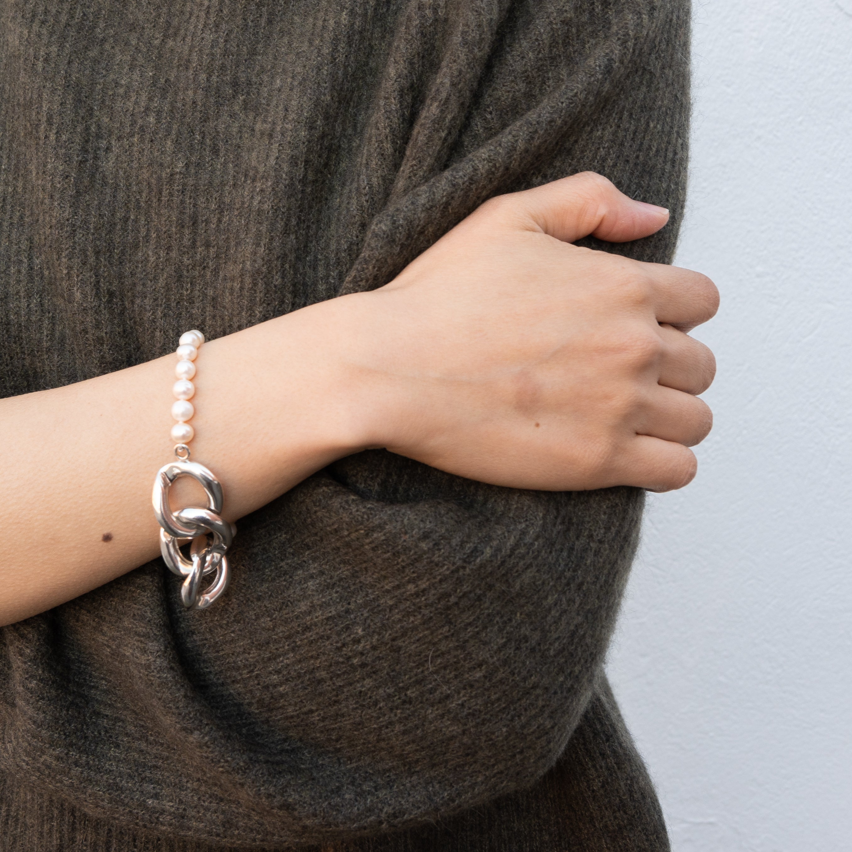 Alexandra Temple, Silver Moon Bracelet