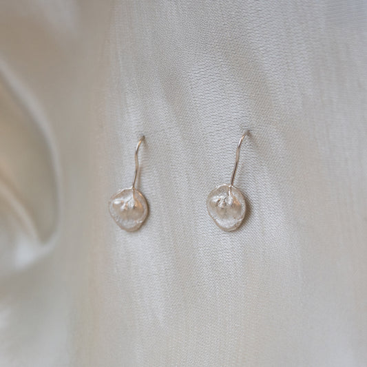 Andrea Mueller, Small Floral Talisman Hook Earrings