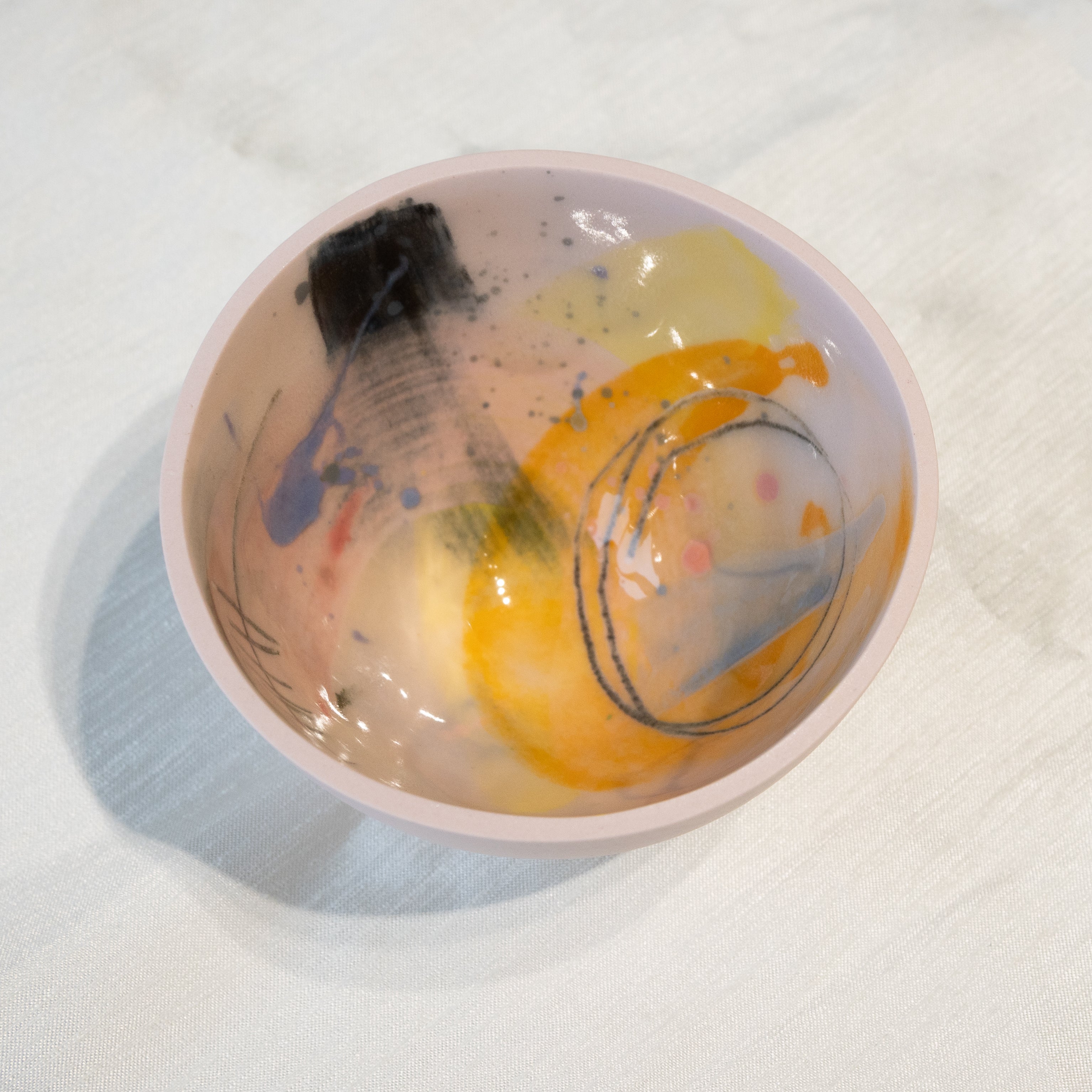 Dauma Stirbyte, Small Pink Snack Attack Bowl-3