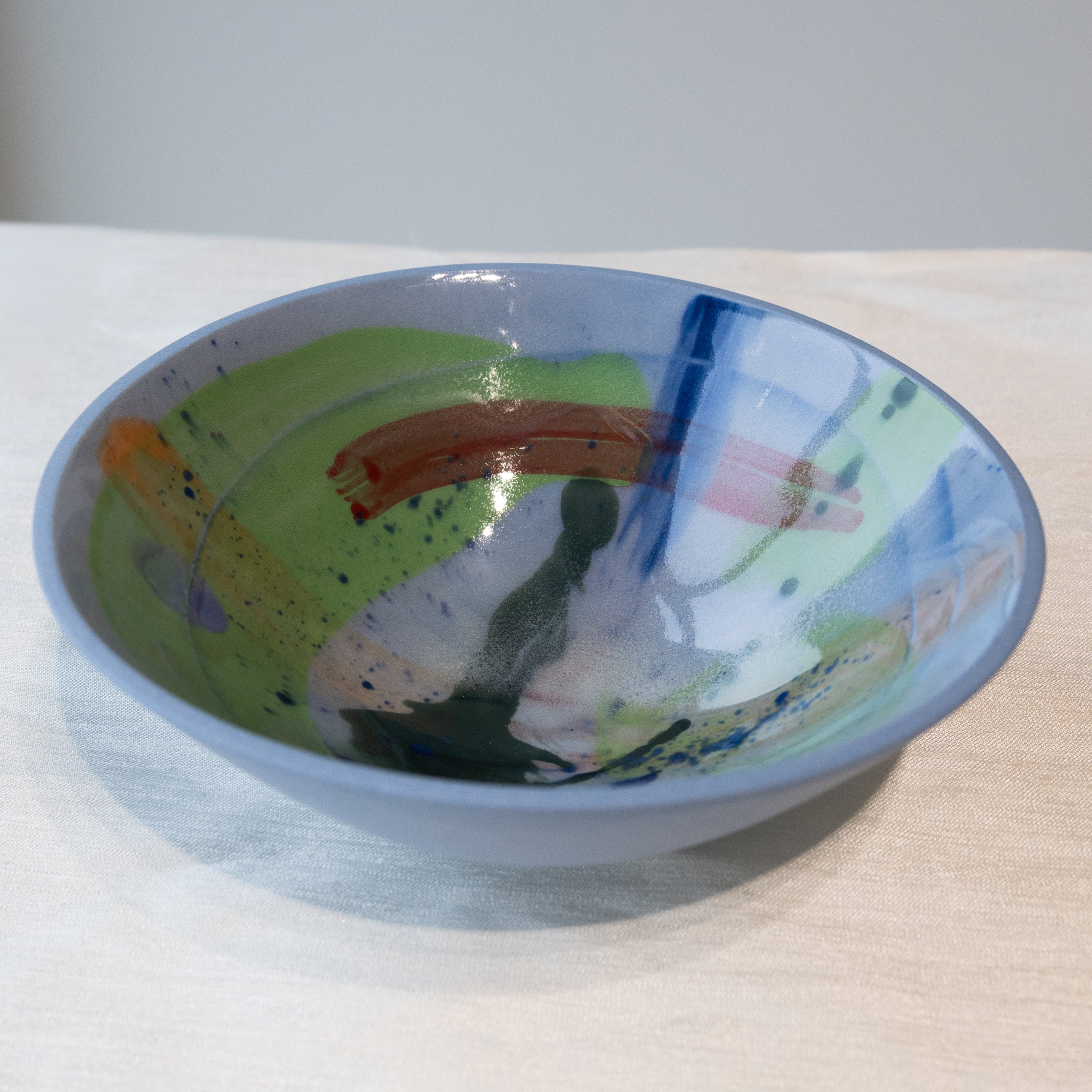 Dauma Stirbyte, Large Blue Snack Attack Bowl