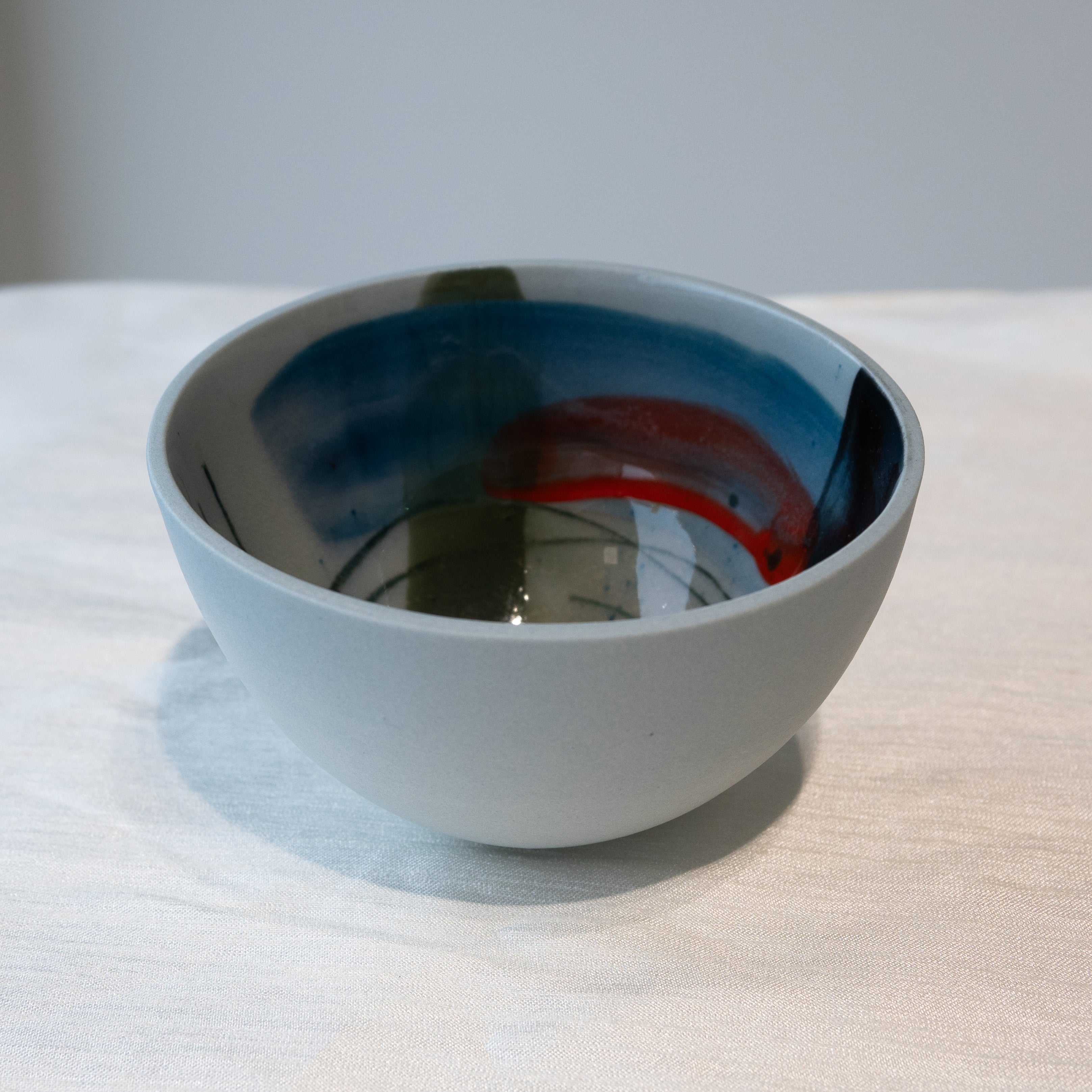 Dauma Stirbyte, Small Grey Snack Attack Bowl-6