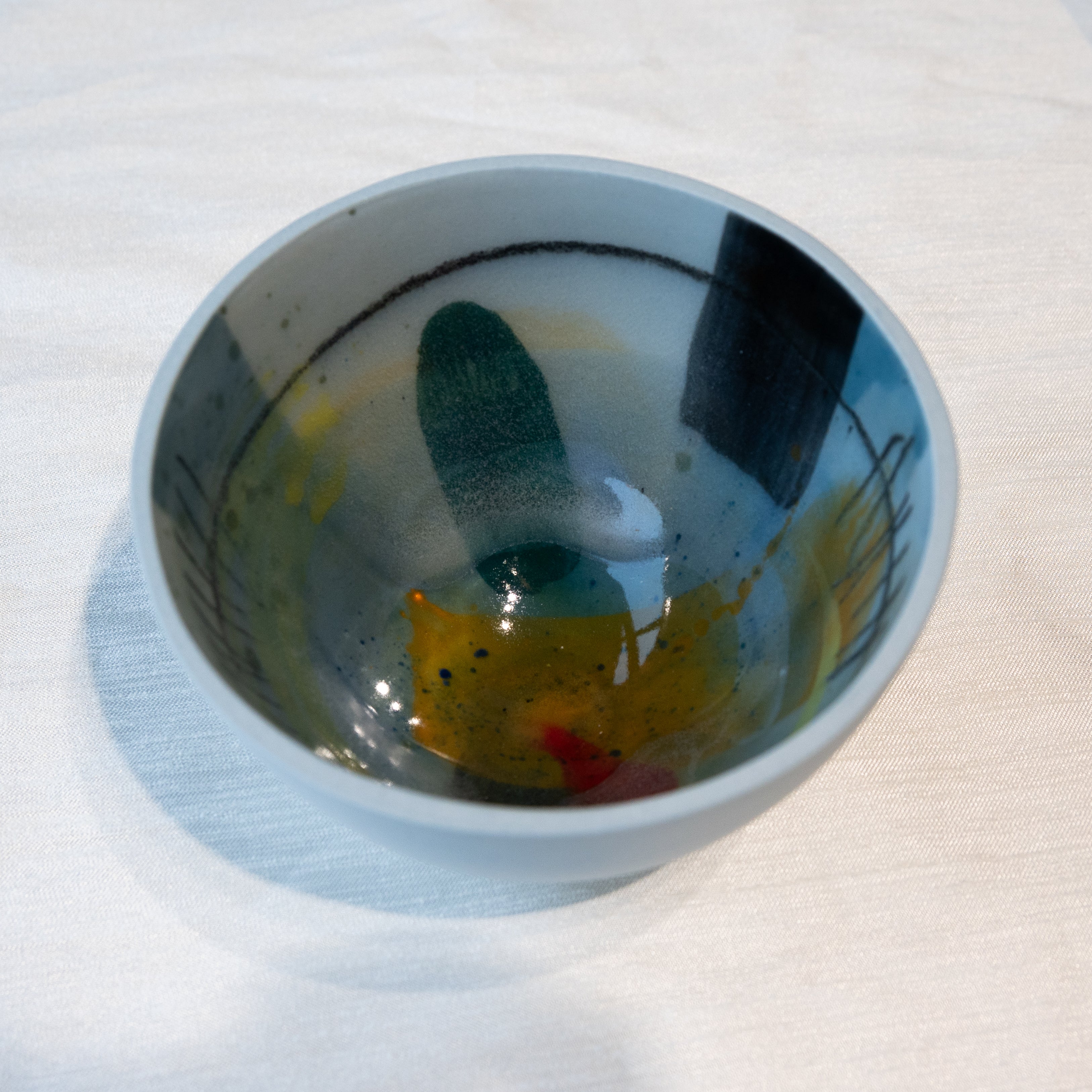 Dauma Stirbyte, Small Grey Snack Attack Bowl-7