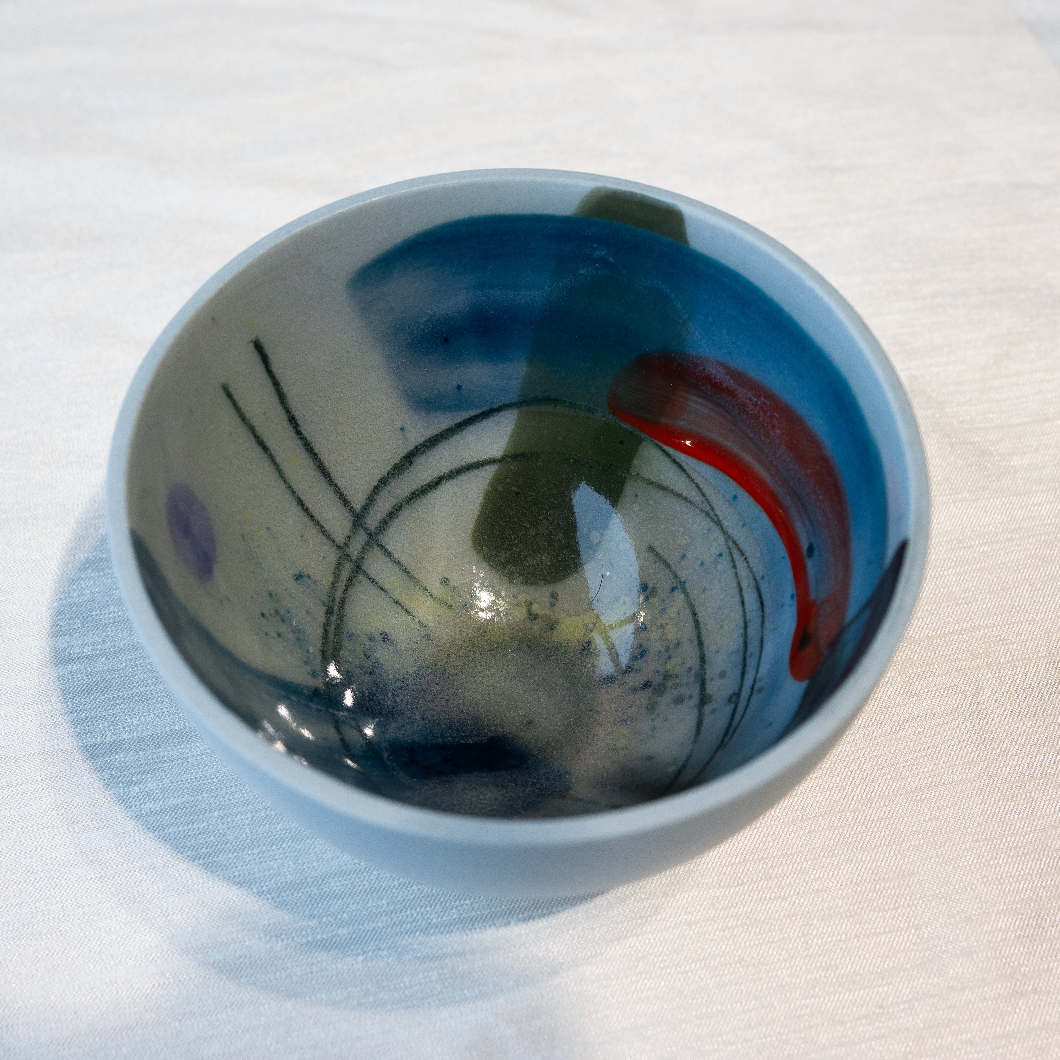 Dauma Stirbyte, Small Grey Snack Attack Bowl-5