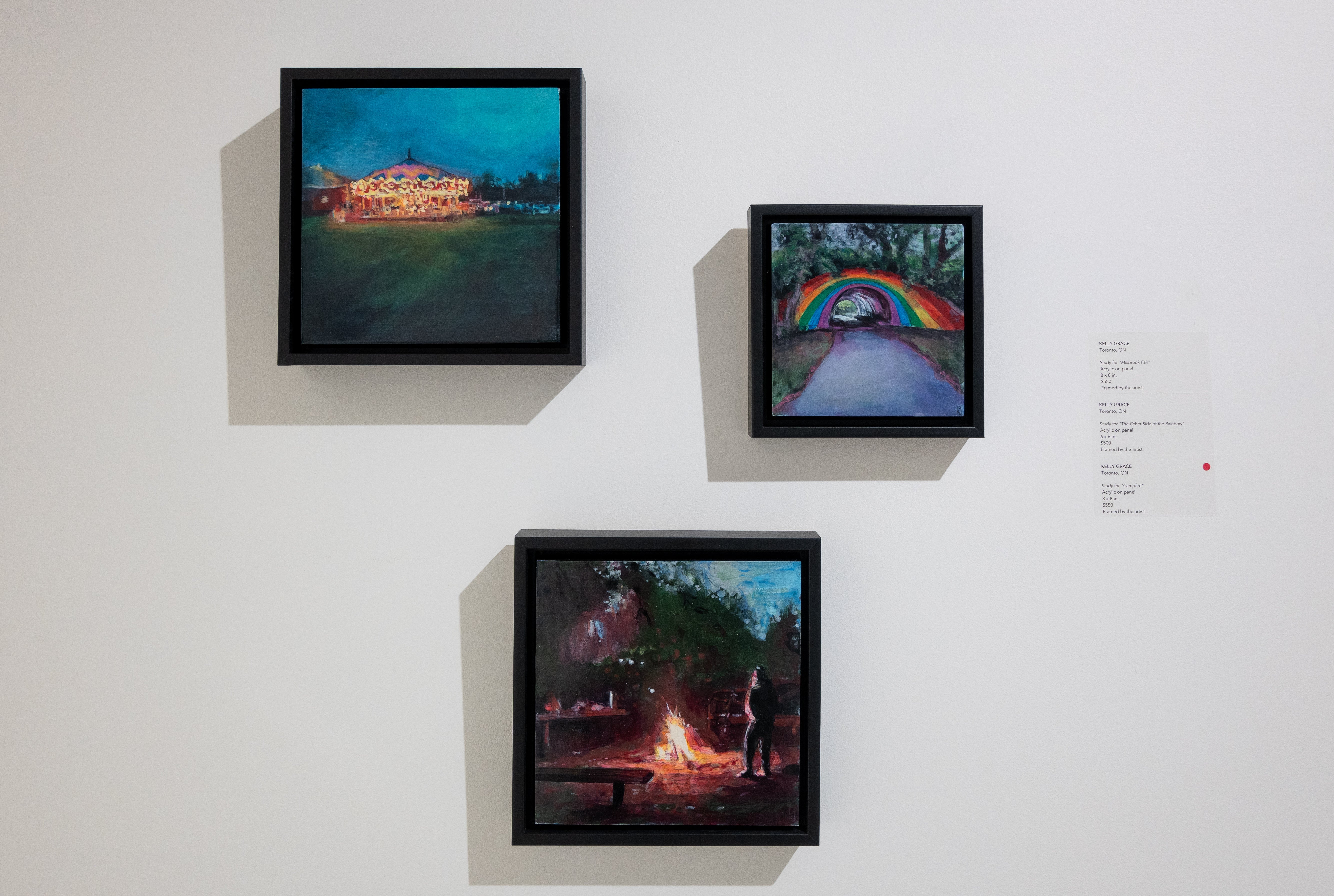 Kelly Grace, Study for "The Other Side of the Rainbow"
