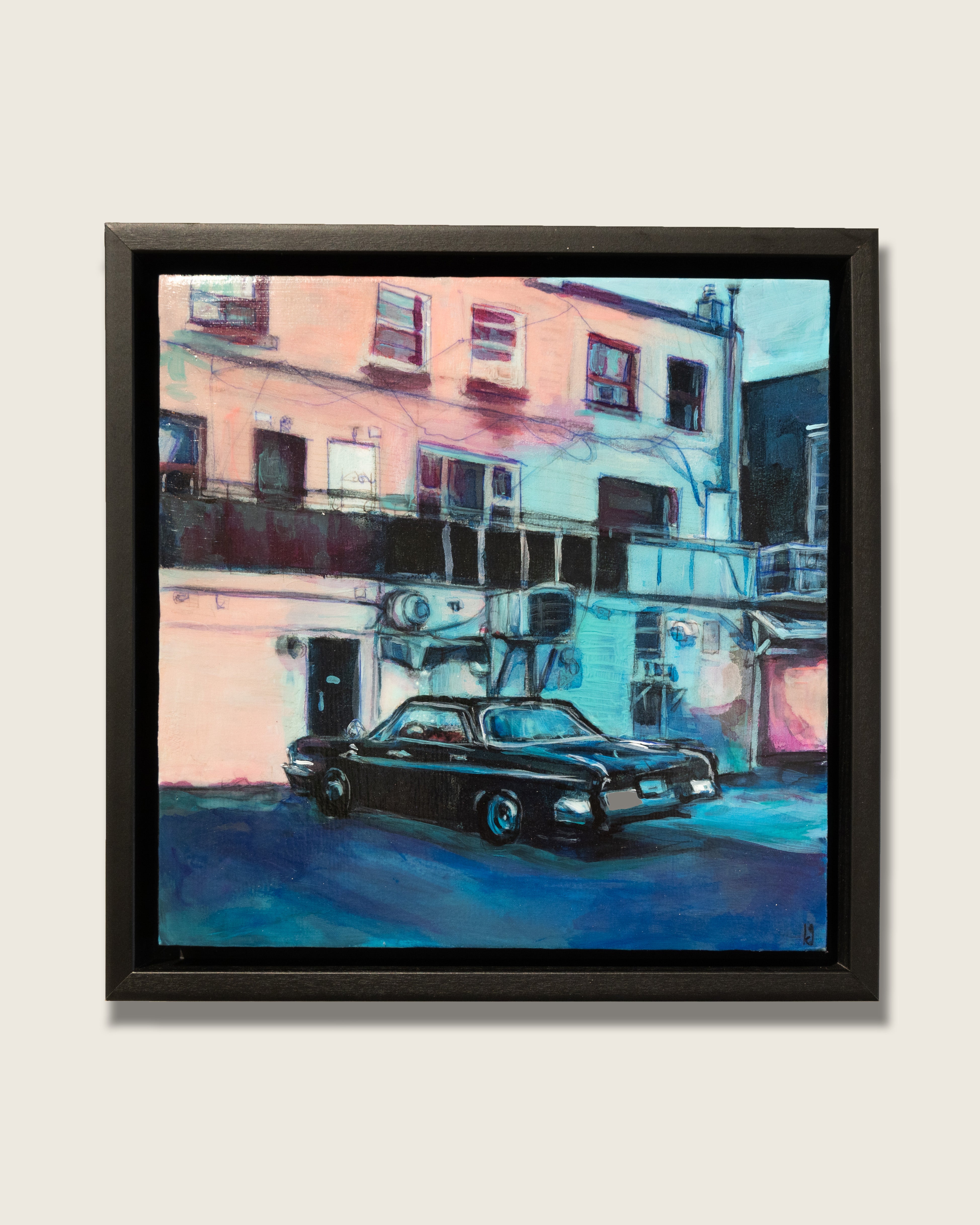 Kelly Grace, Study for "Alley Cat"