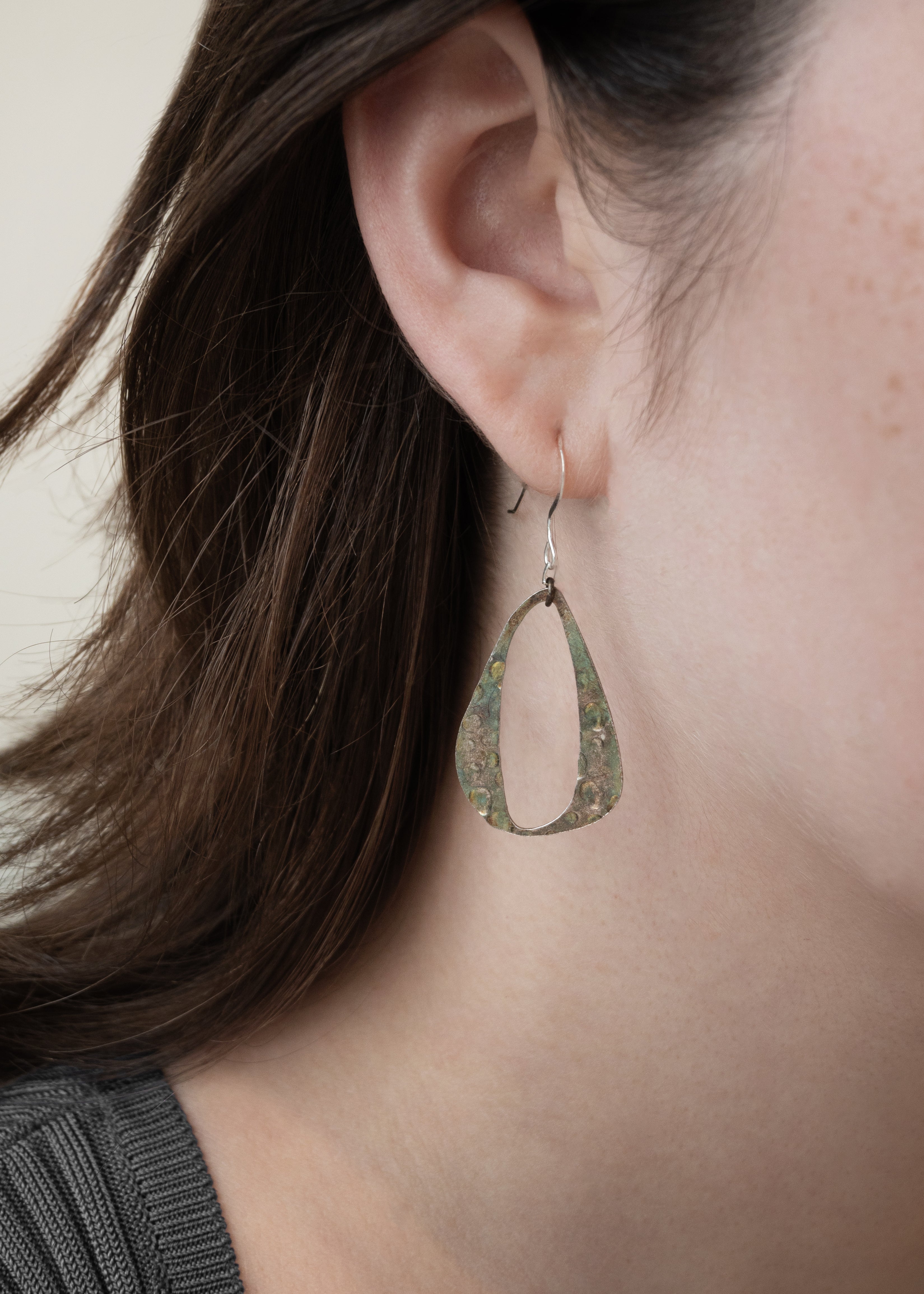 Brenda Wong, Open Teardrop Earrings