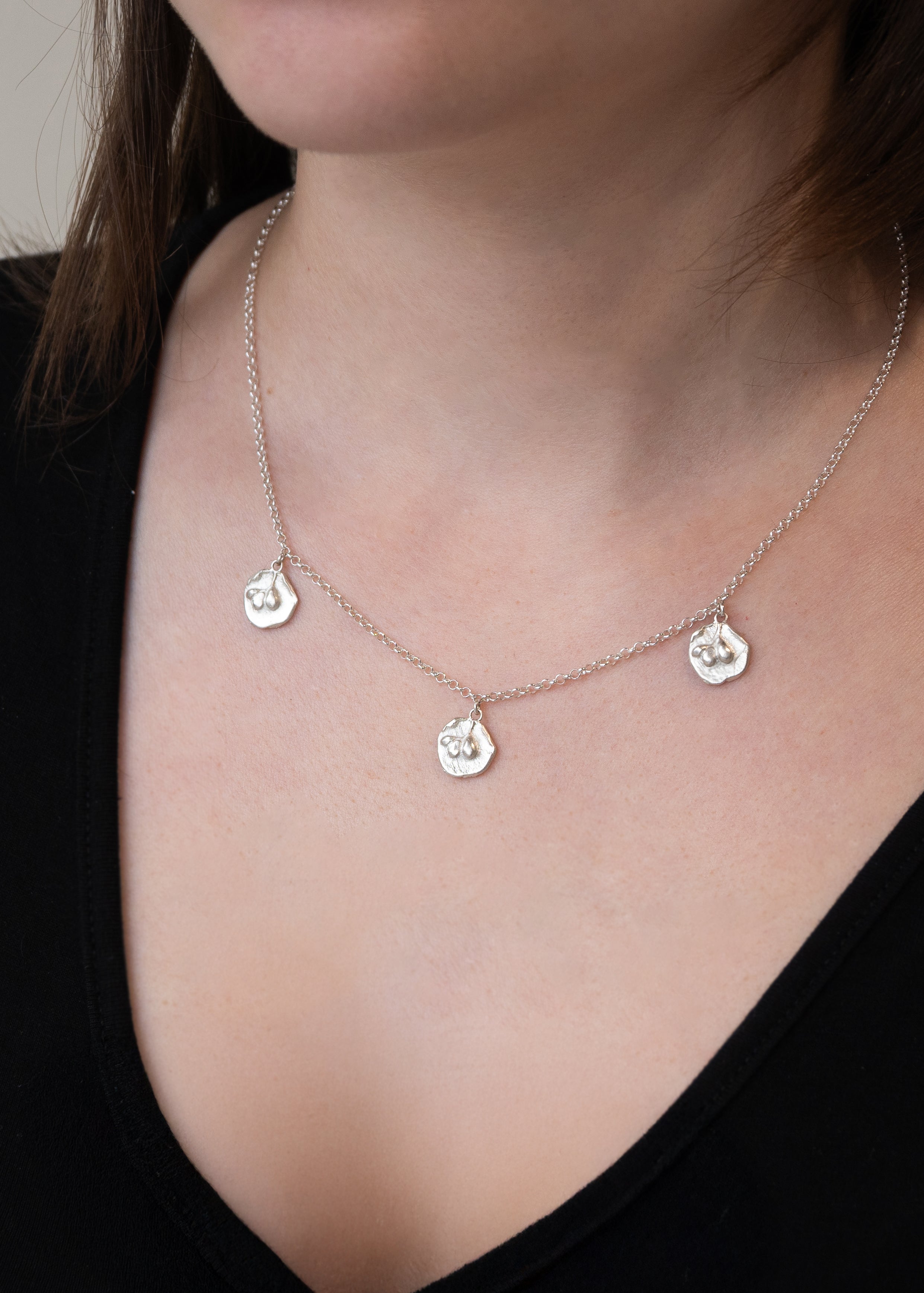 Andrea Mueller, Floral Talisman Charm Necklace