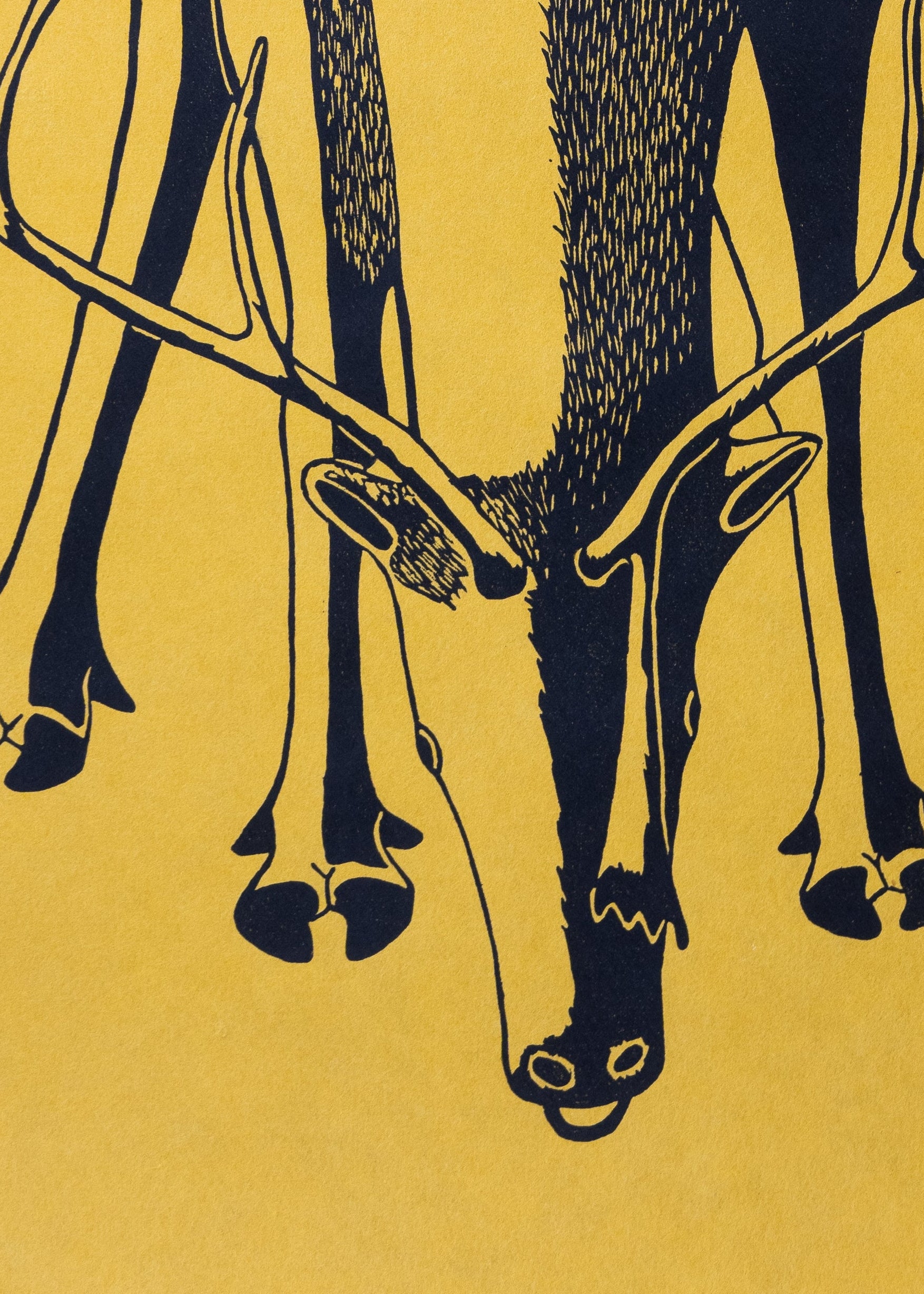 Intrepid Caribou, Kananginak Pootoogook (Inuit, Kinngait)-2