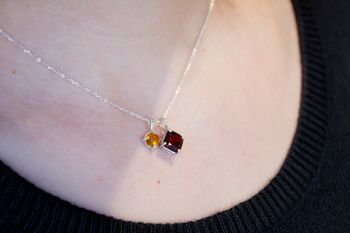Kathryn Rebecca, Fallen Leaves Necklace-2