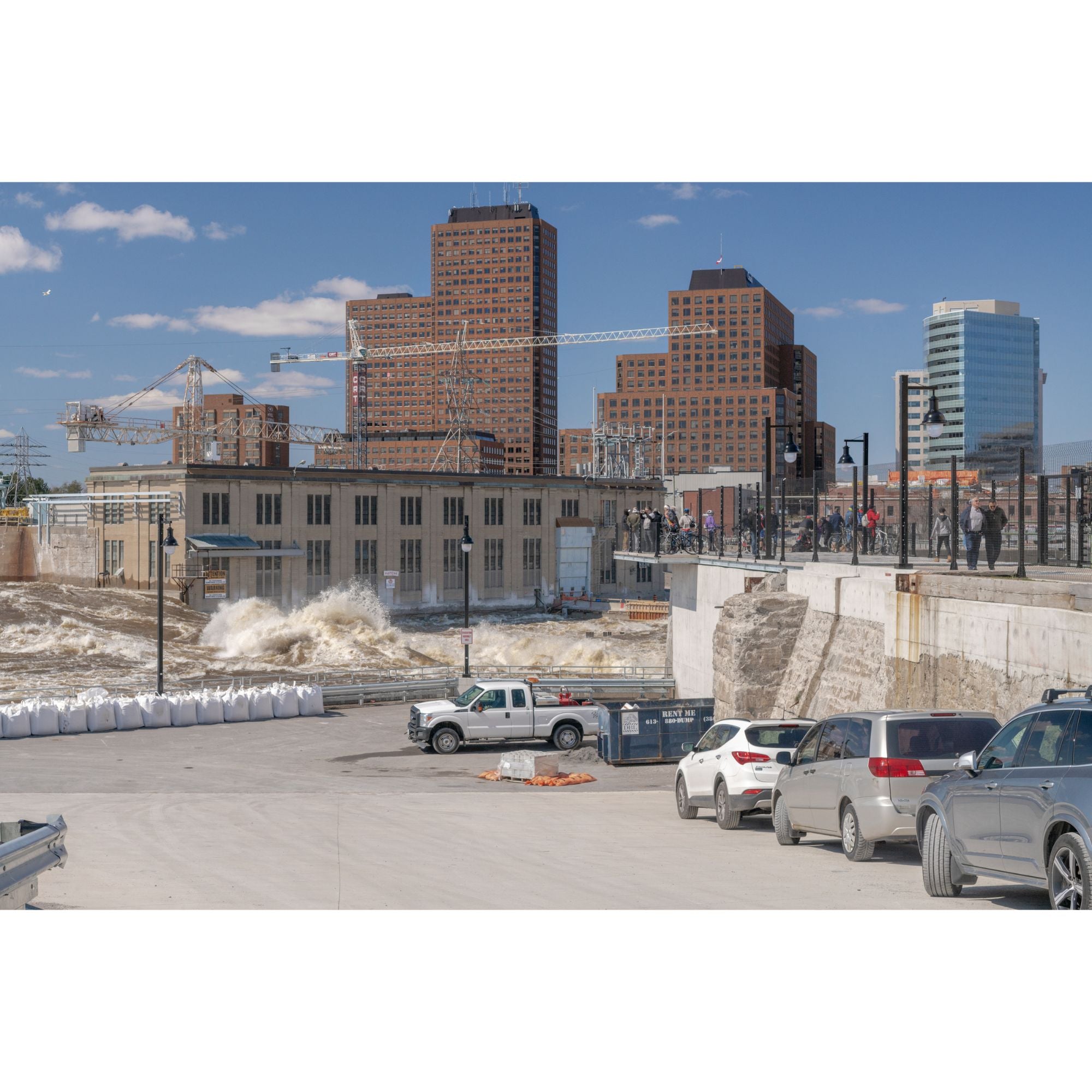 Błażej Marczak, High Water at the Chaudiere Falls