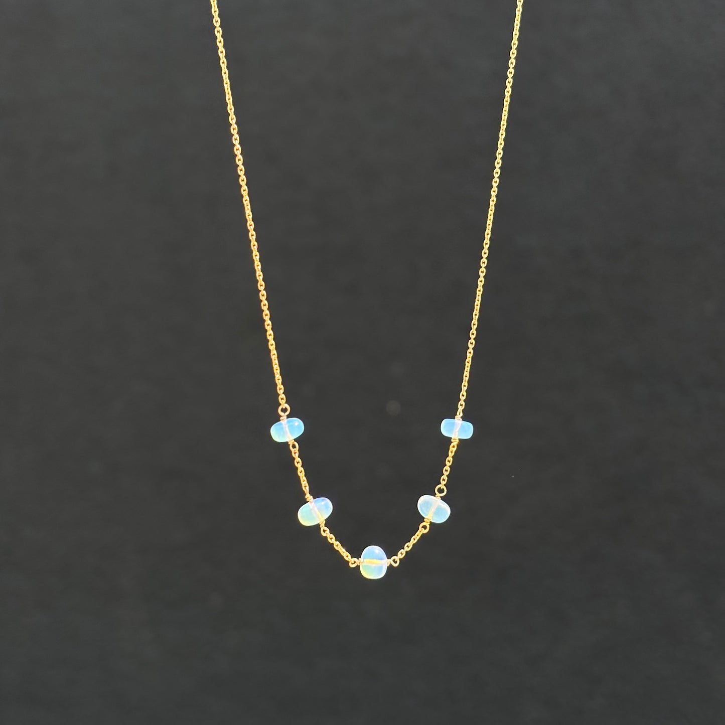 Kathryn Rebecca, Found Jewel Opal Necklace