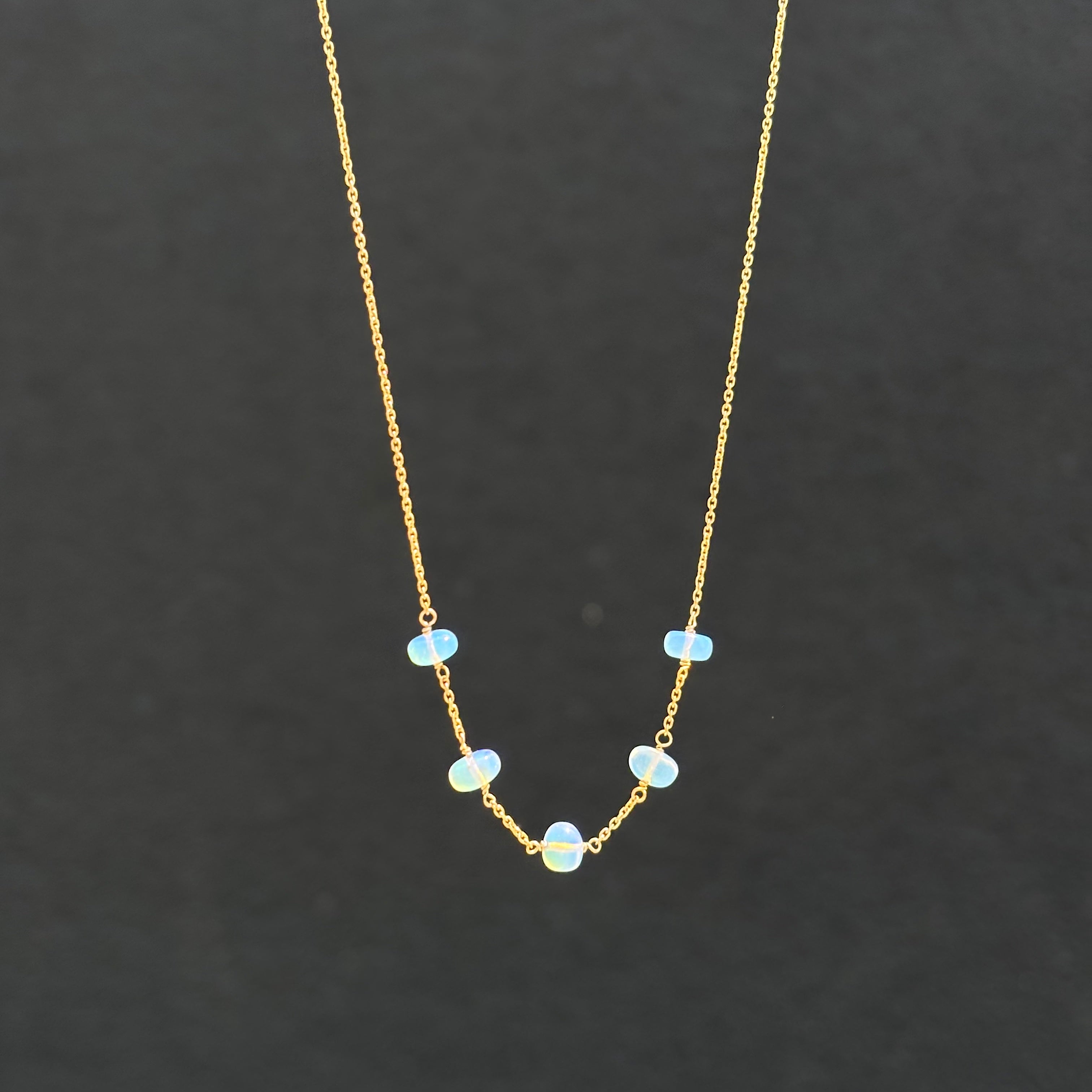Kathryn Rebecca, Found Jewel Opal Necklace-4