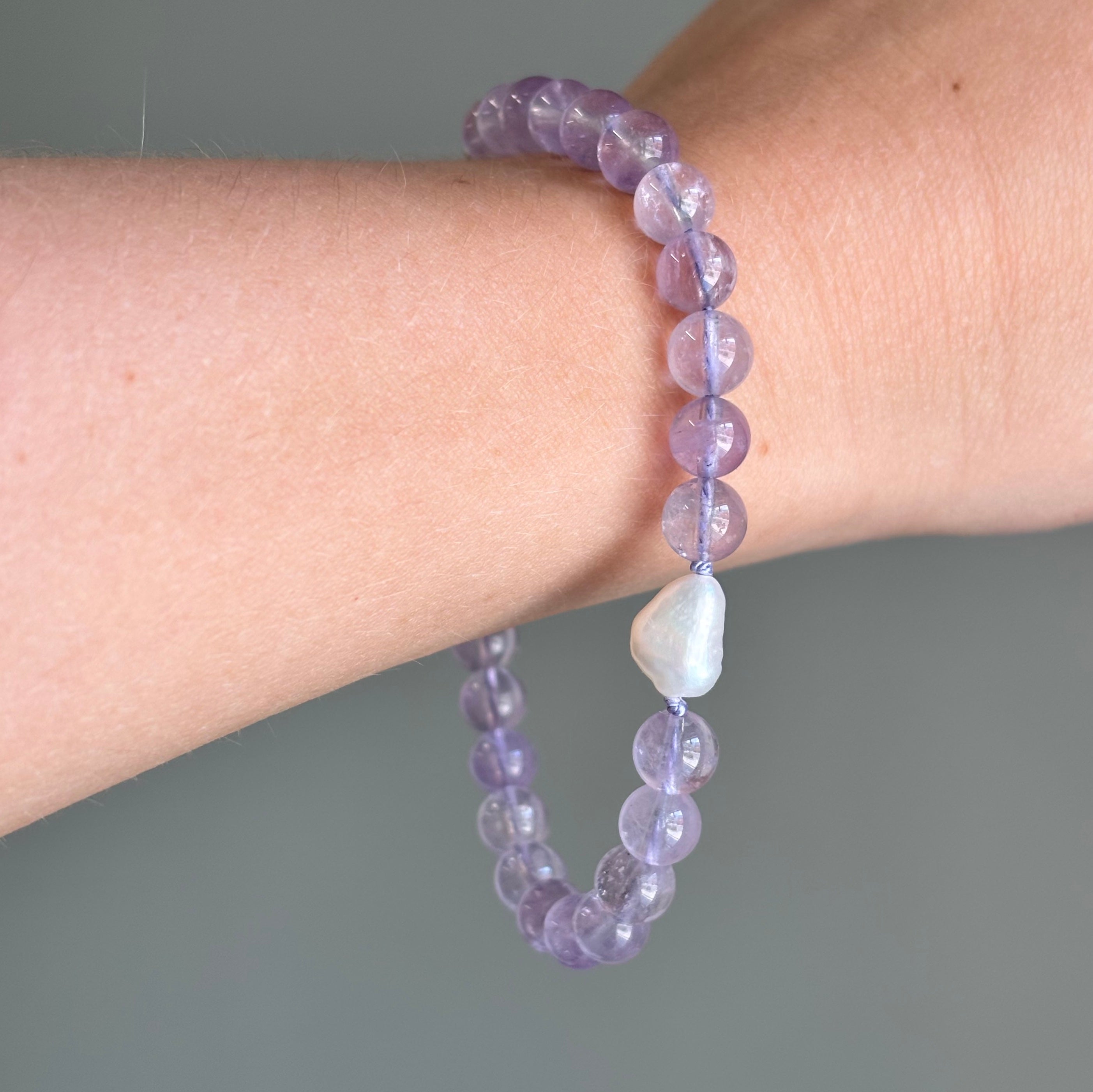Kathryn Rebecca, Amethyst Beach Bracelet