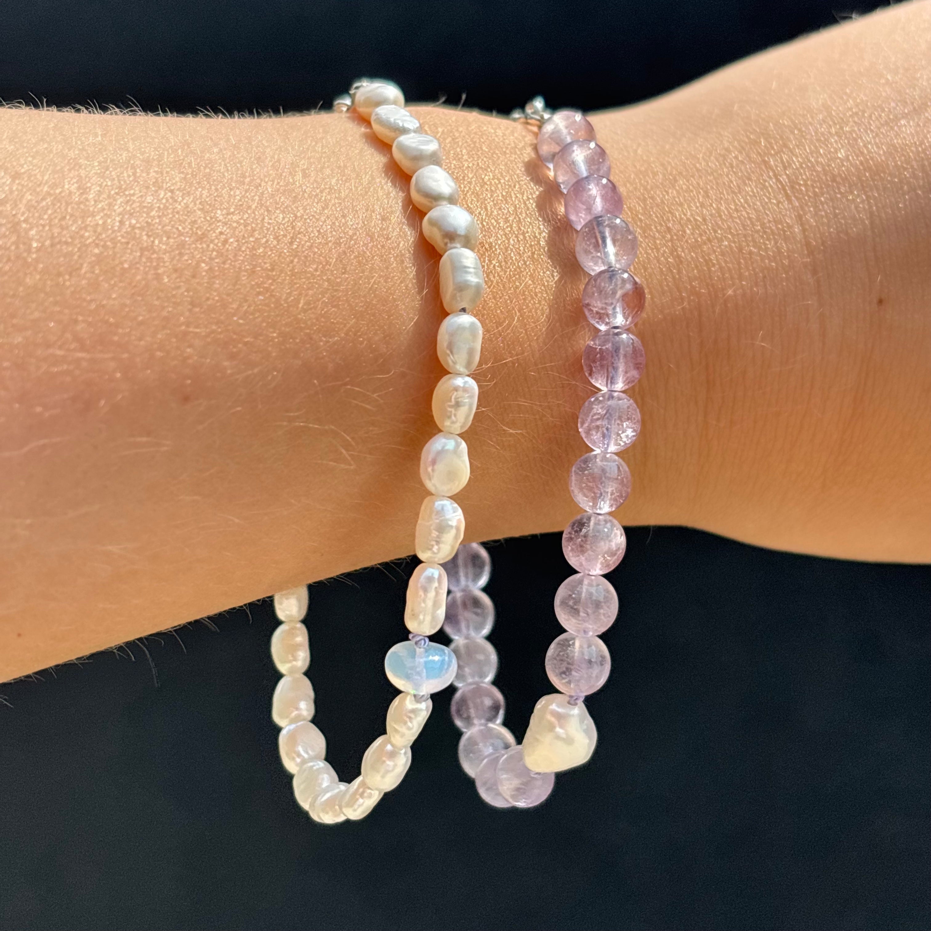 Kathryn Rebecca, Amethyst Beach Bracelet